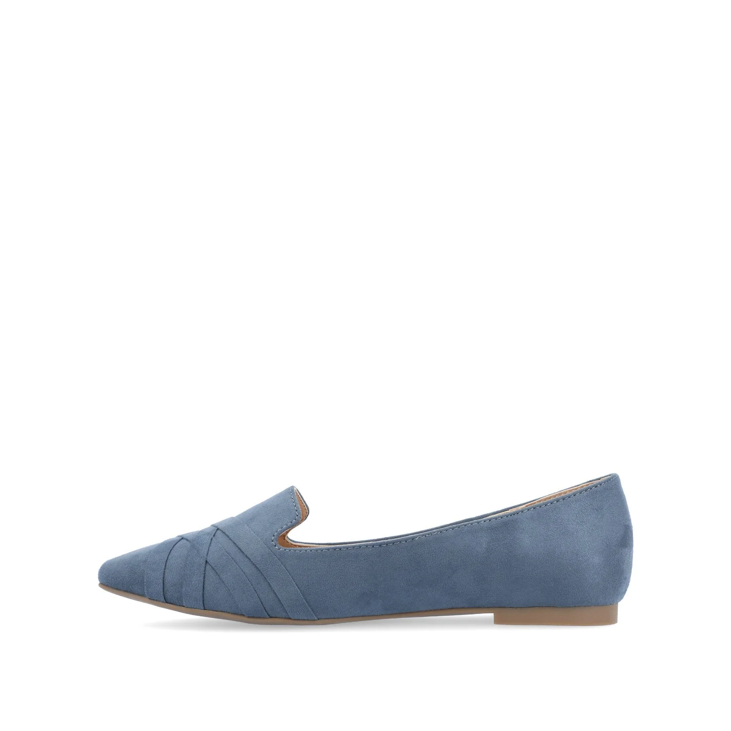 MINDEE LOAFER FLATS IN WIDE - Blue - Image 3