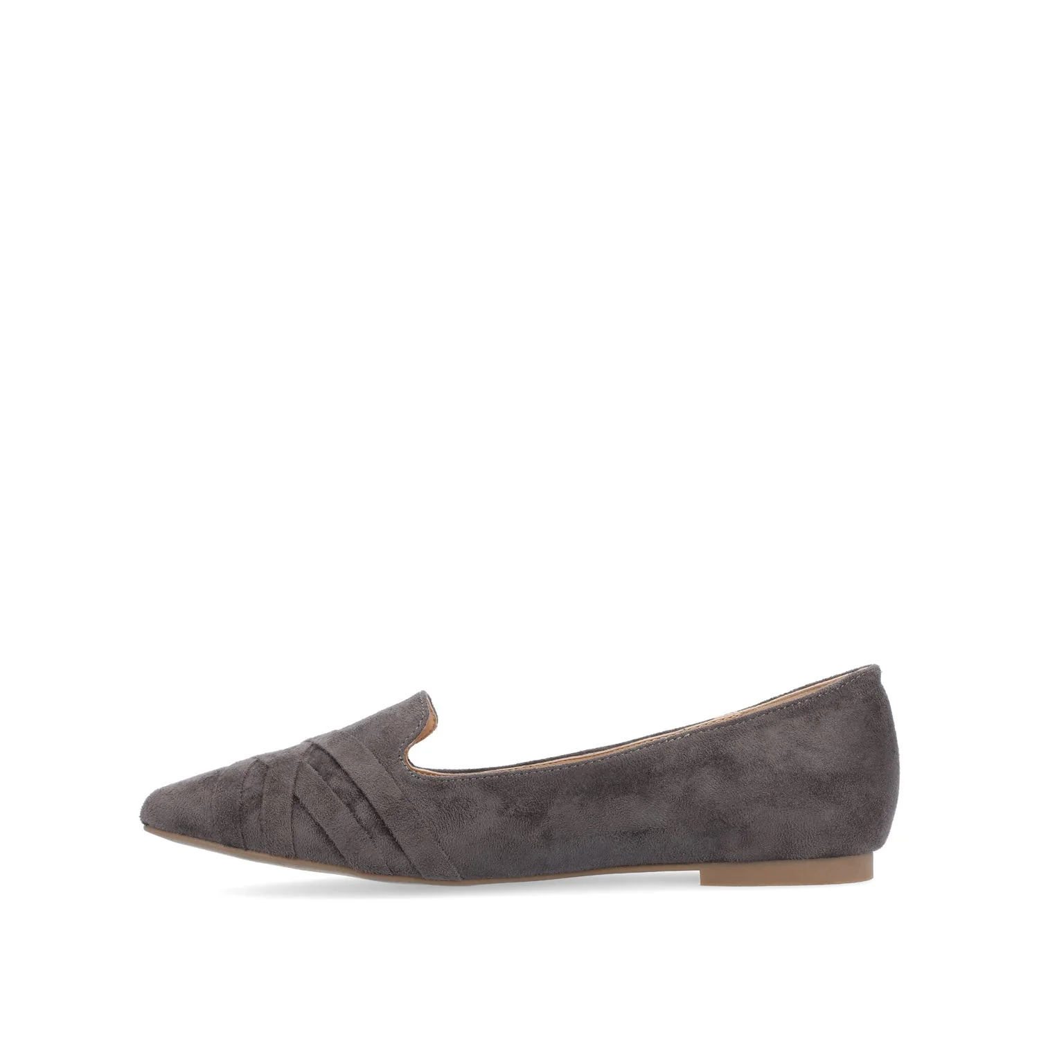 MINDEE LOAFER FLATS IN WIDE - Grey - Image 3