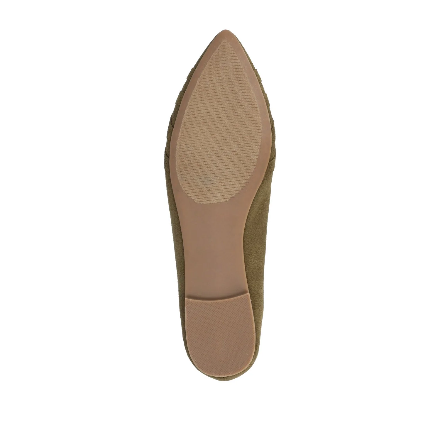 MINDEE LOAFER FLATS IN WIDE - Olive - Image 8