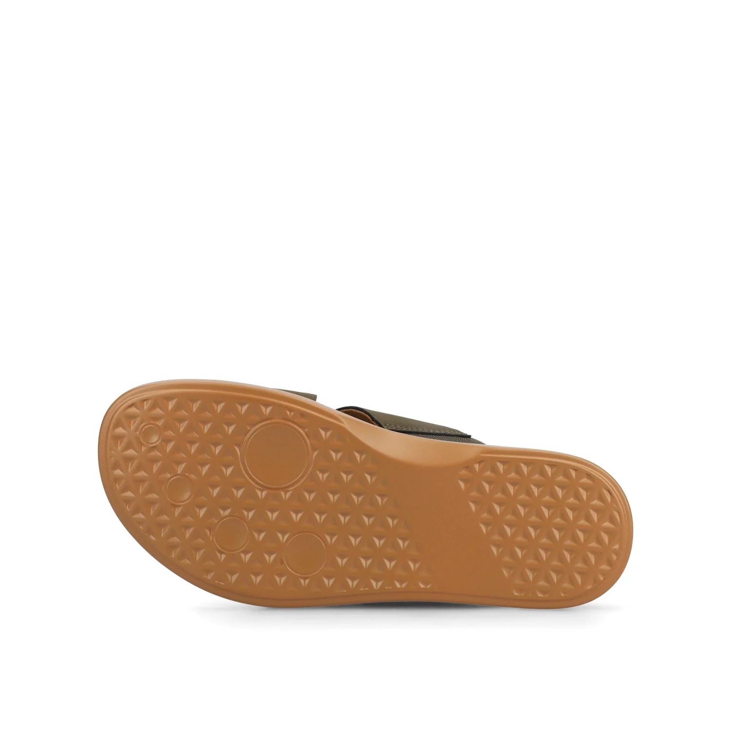 MISEY SINGLE BAND SLIP ON SANDALS - Olive - Image 6