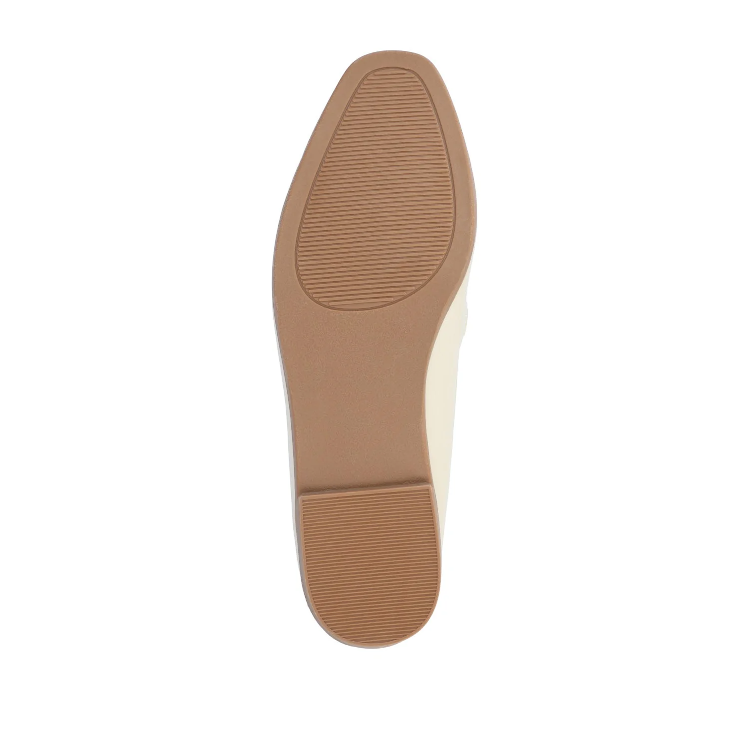 MIZZA LOAFER FLATS IN VEGAN LEATHER - Bone PU - Image 8
