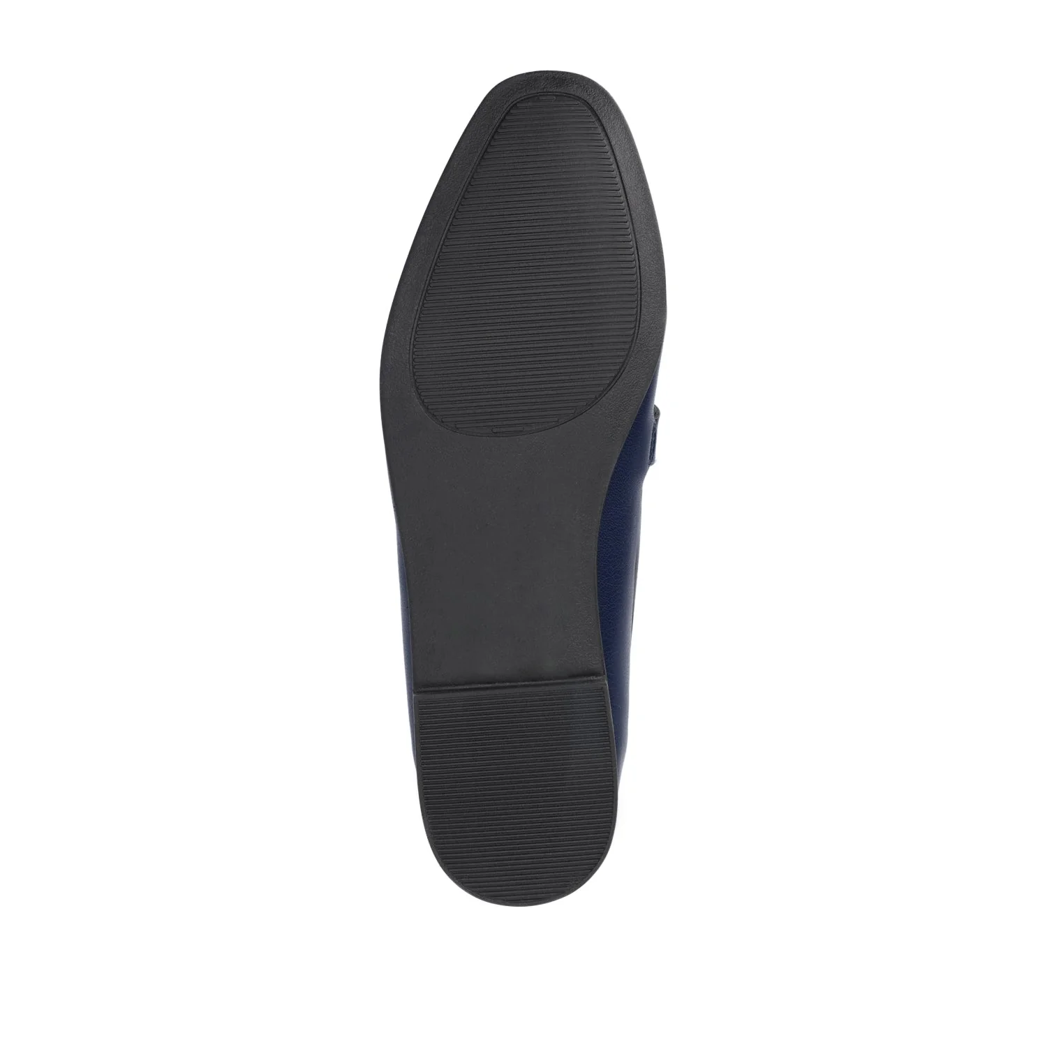 MIZZA LOAFER FLATS IN VEGAN LEATHER - Navy PU - Image 8