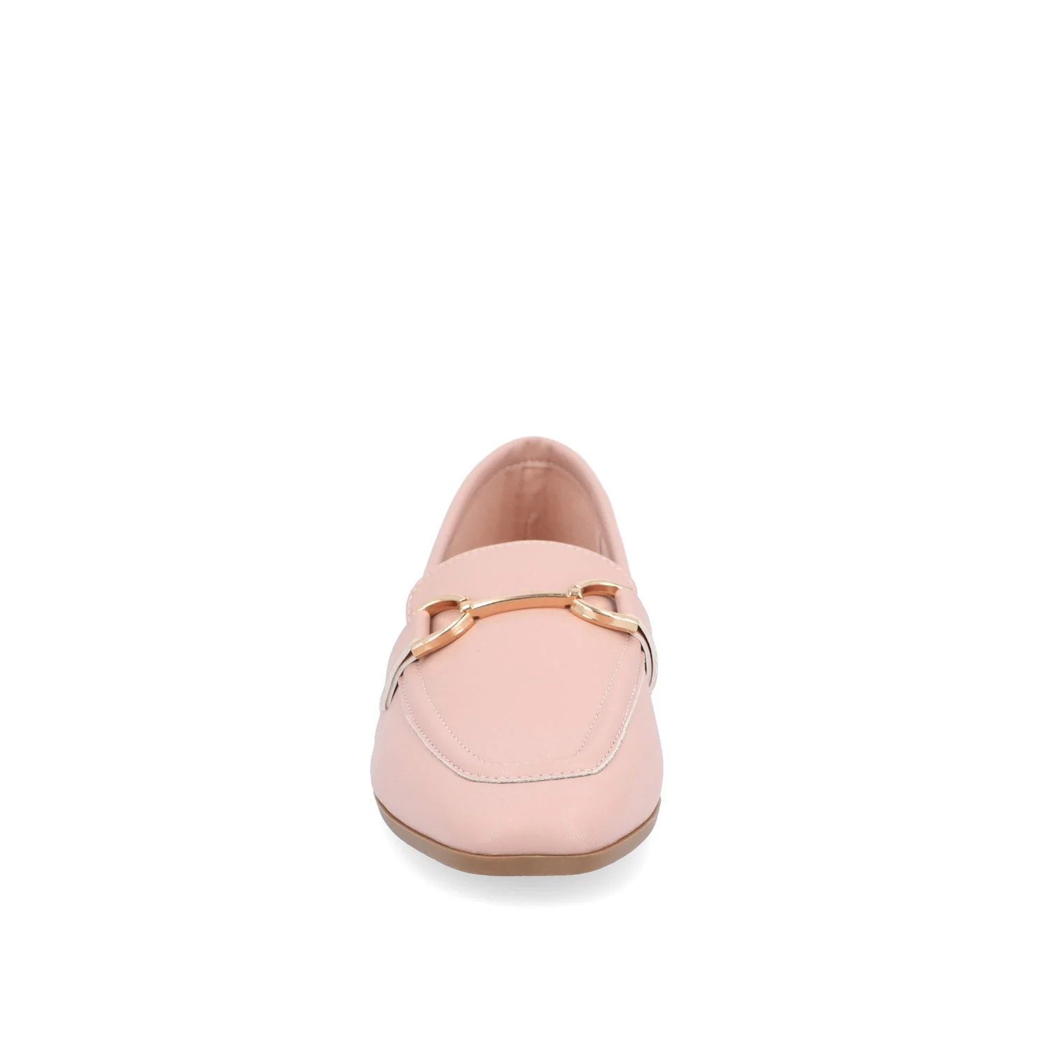 MIZZA LOAFER FLATS IN VEGAN LEATHER - Pink PU - Image 5