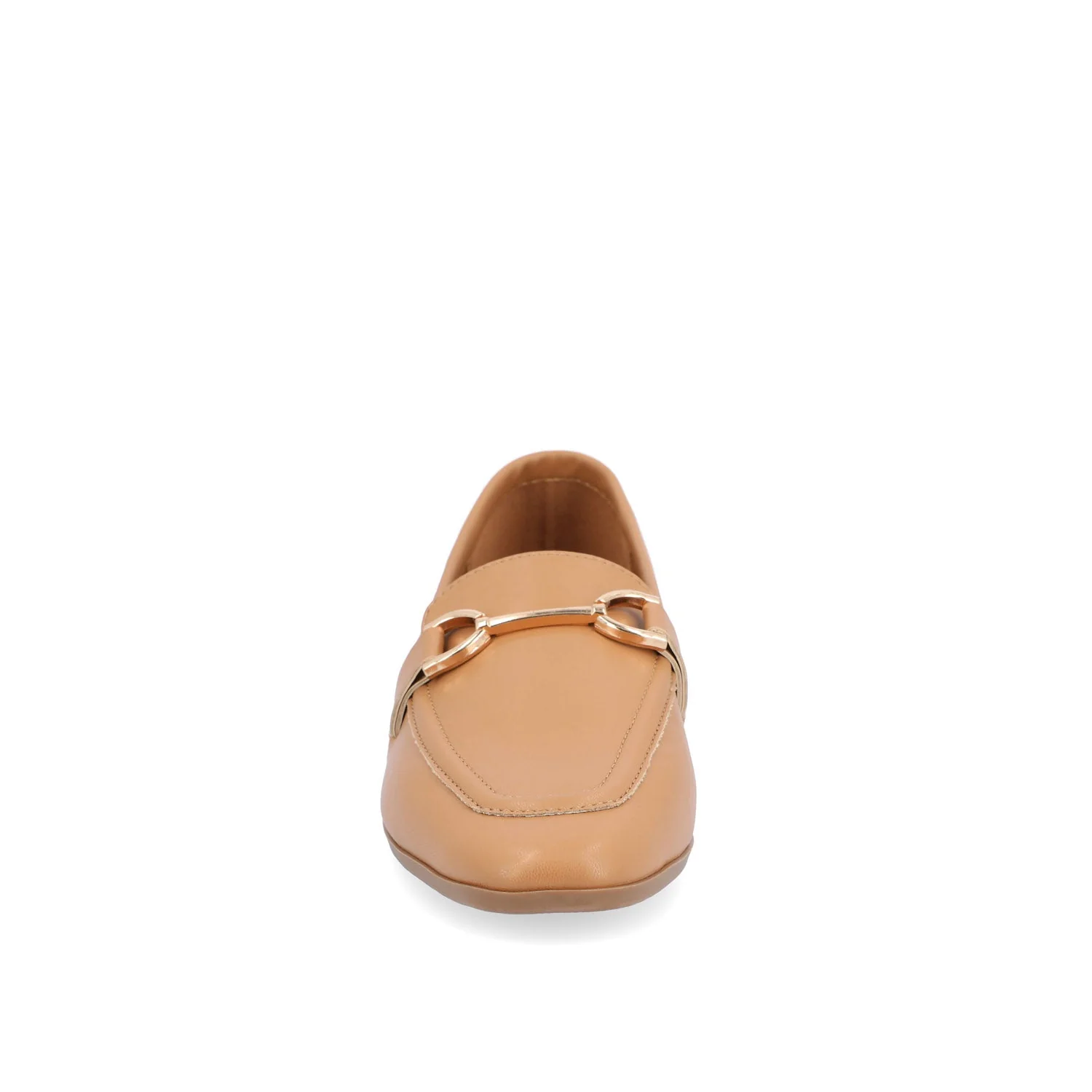 MIZZA LOAFER FLATS IN VEGAN LEATHER - Tan PU - Image 5