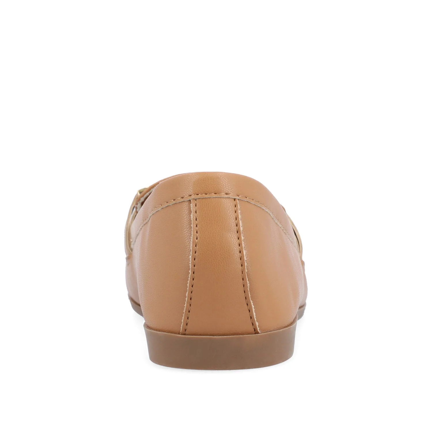 MIZZA LOAFER FLATS IN VEGAN LEATHER - Tan PU - Image 7
