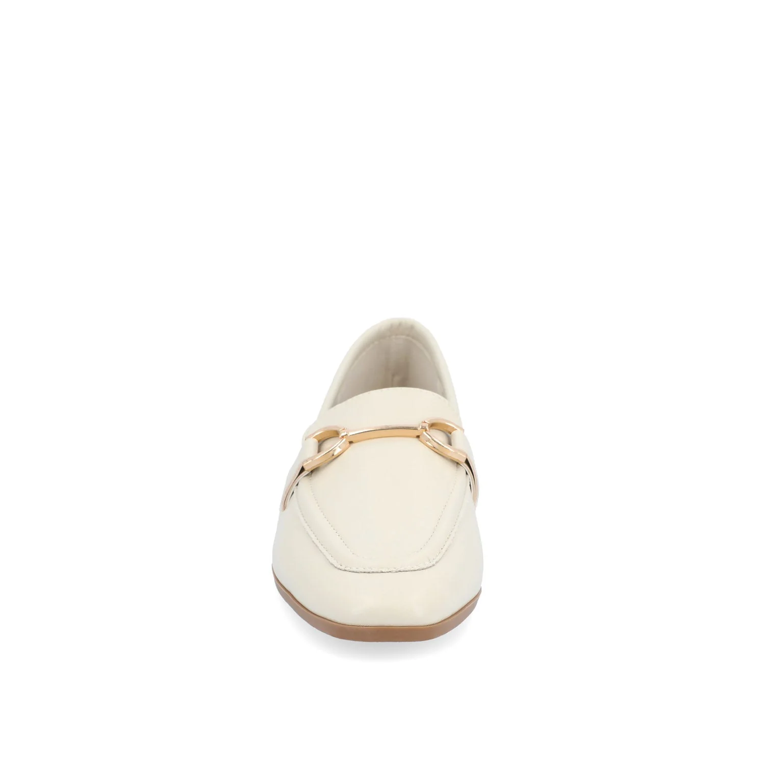 MIZZA LOAFER FLATS IN WIDE - Bone - Image 5