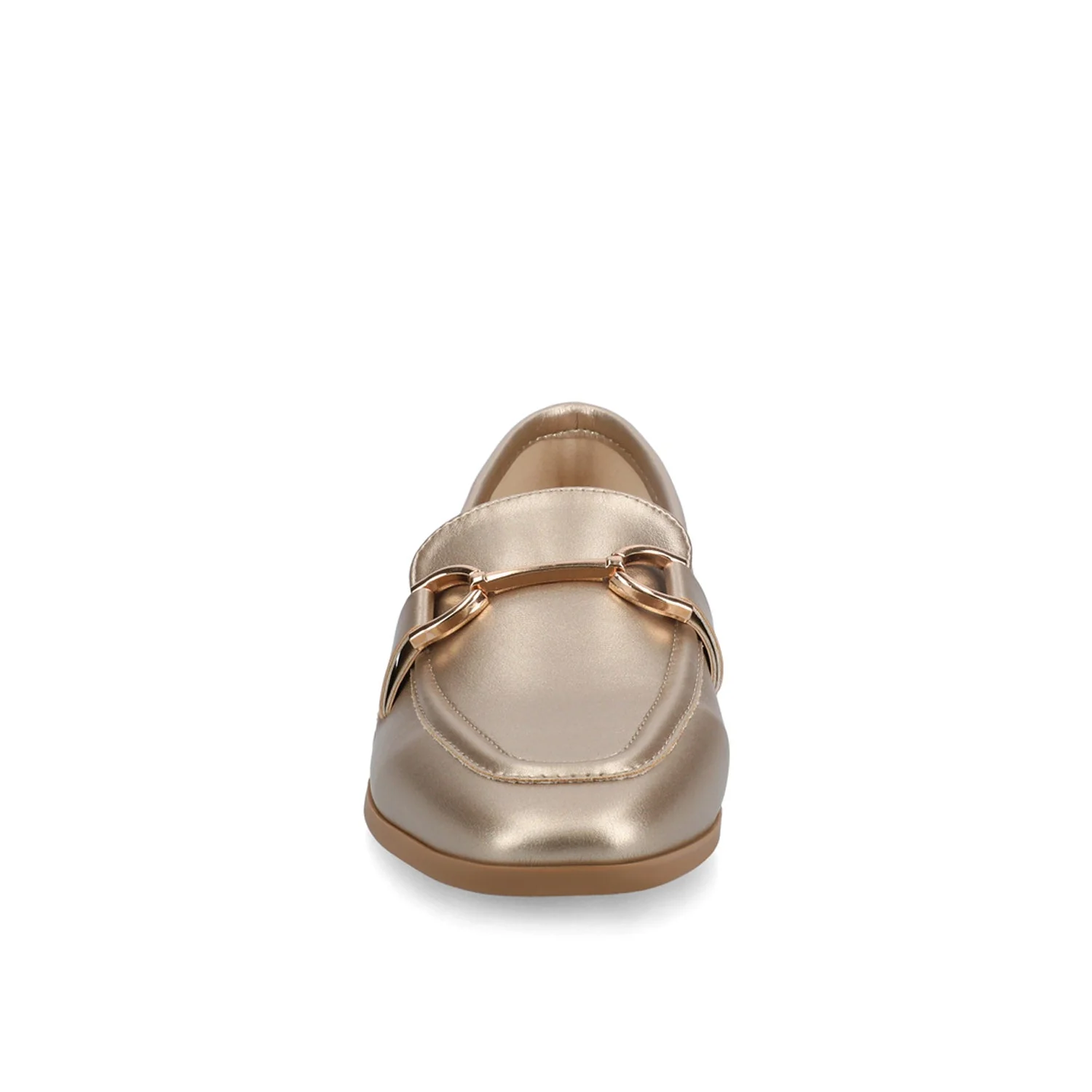 MIZZA LOAFER FLATS IN WIDE - Champagne - Image 5