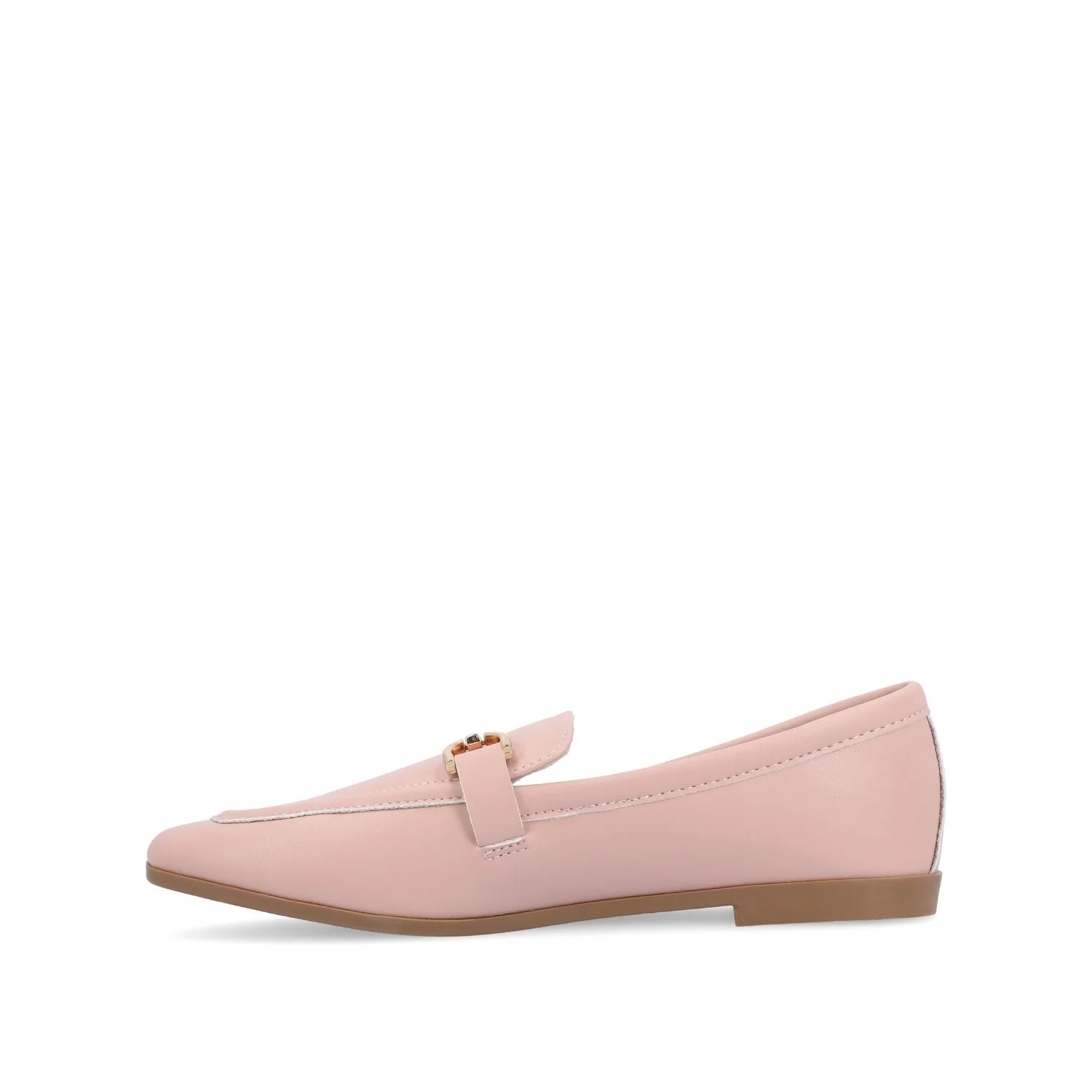 MIZZA LOAFER FLATS IN WIDE - Pink - Image 3