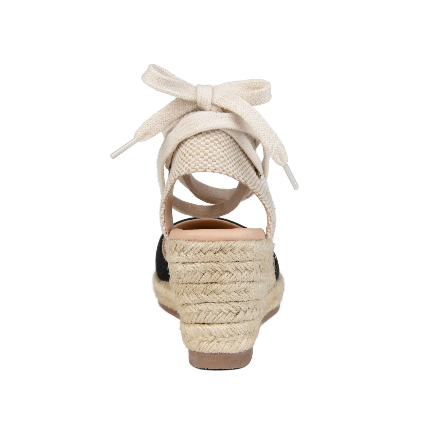 MONTE ESPADRILLE WEDGE SANDALS IN CANVAS - Black Fabric - Image 8