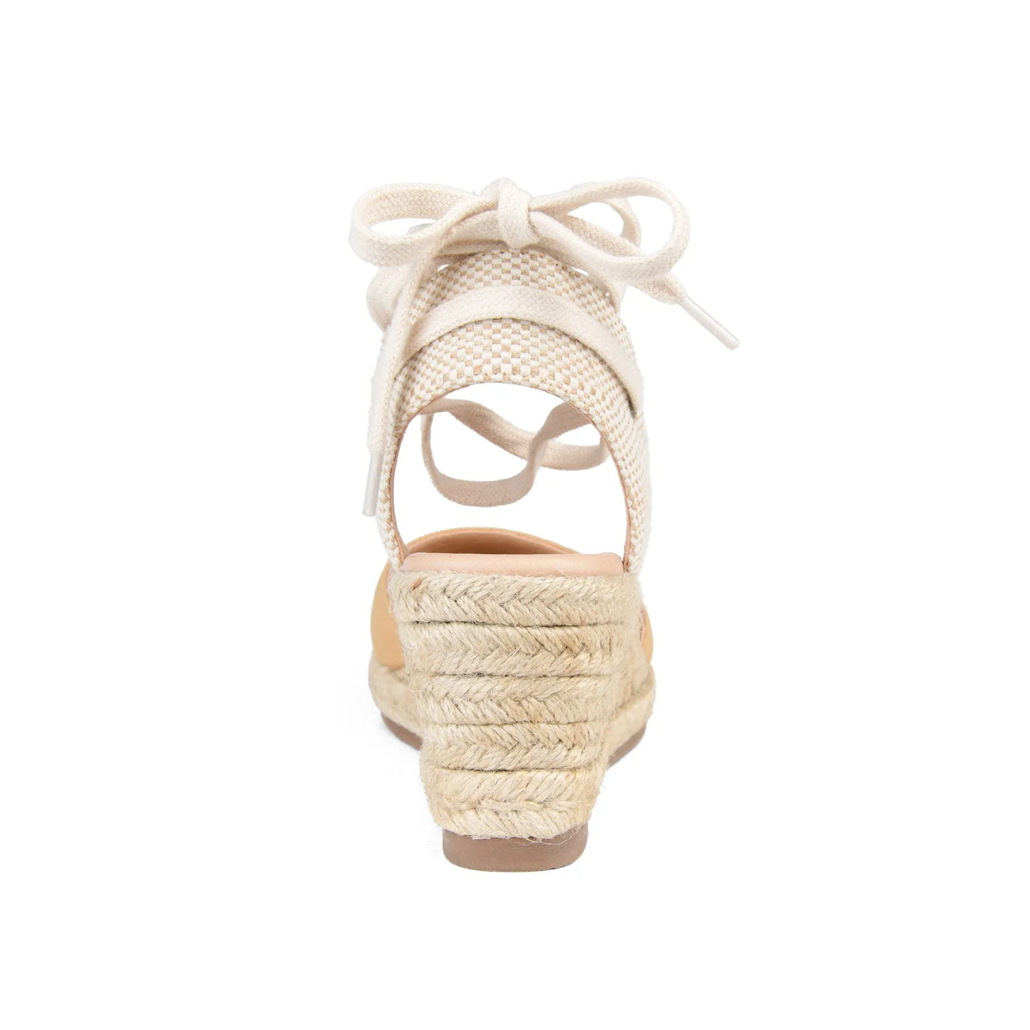MONTE ESPADRILLE WEDGE SANDALS IN CANVAS - Tan Fabric - Image 7
