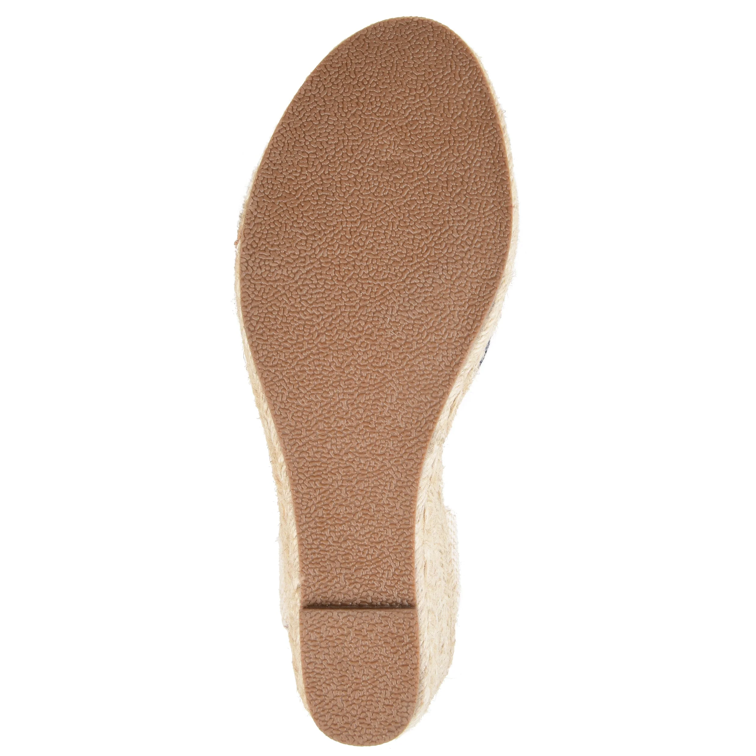 MONTE ESPADRILLE WEDGE SANDALS IN WIDE - Navy Blue Fabric - Image 8