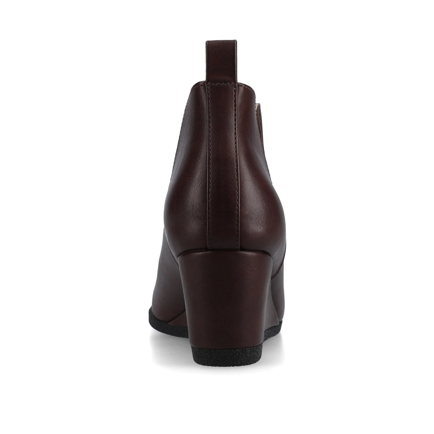 MYLEE WEDGE HEELED BOOTIES IN WIDE - Oxblood - Image 6