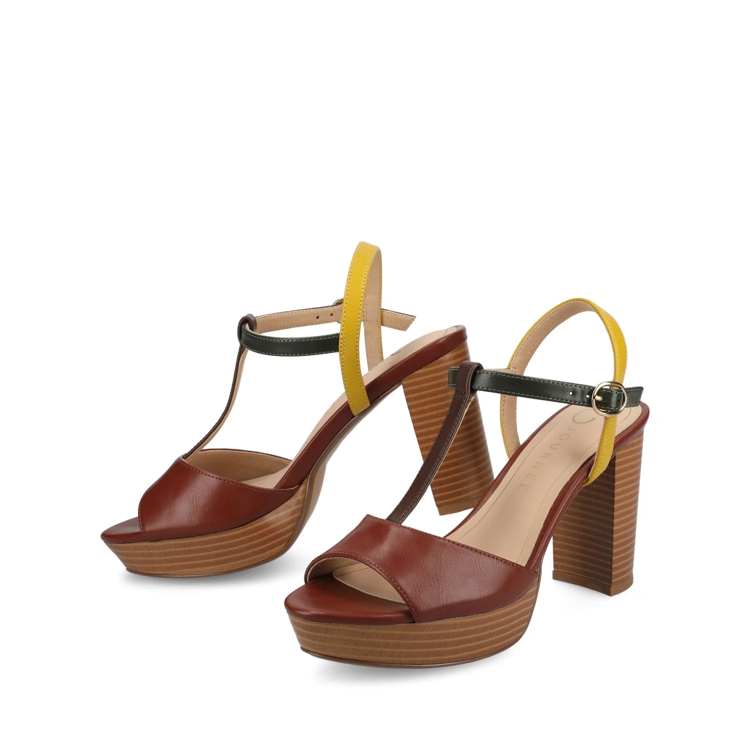 NALIE PLATFORM DRESS SANDALS - Multi - Image 3
