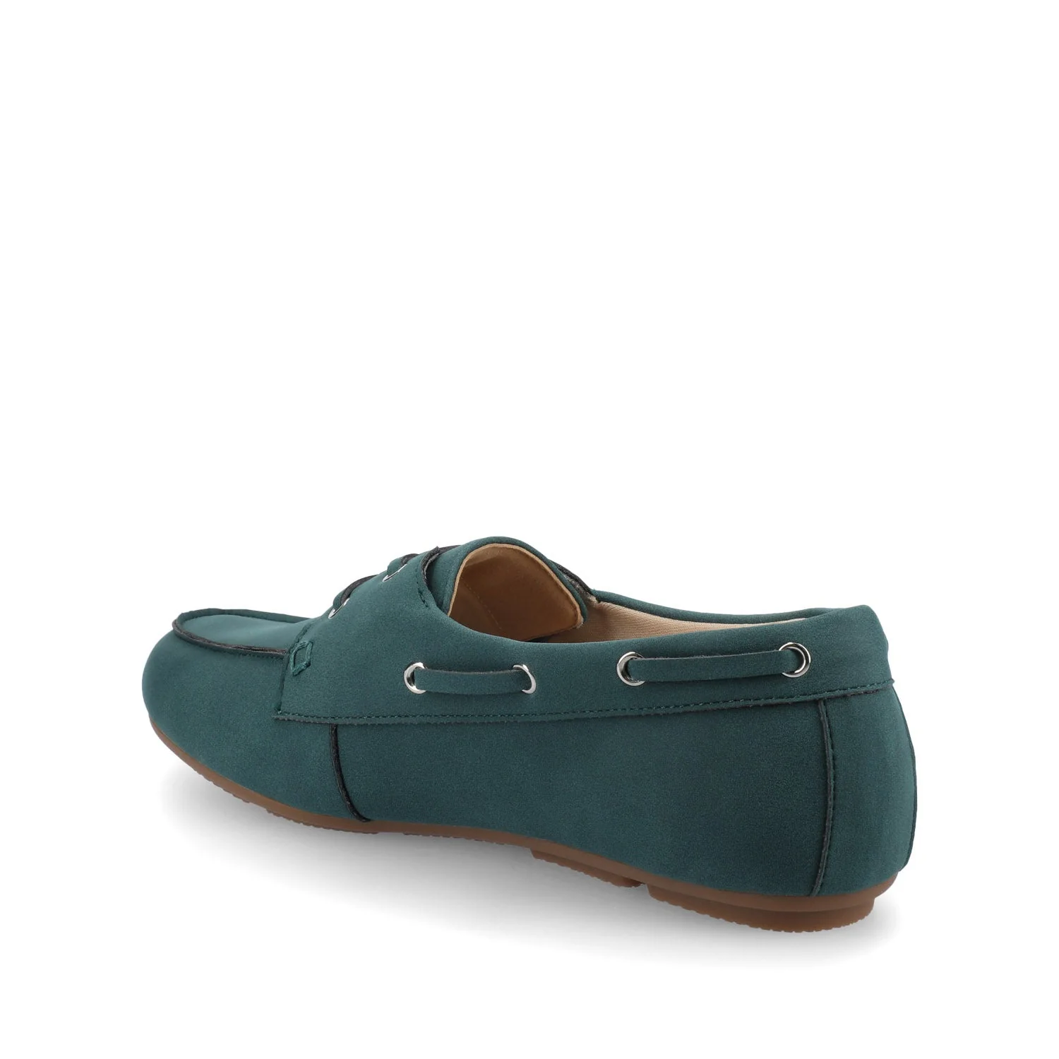 NAOMI SLIP ON LOAFERS - Teal PU - Image 3