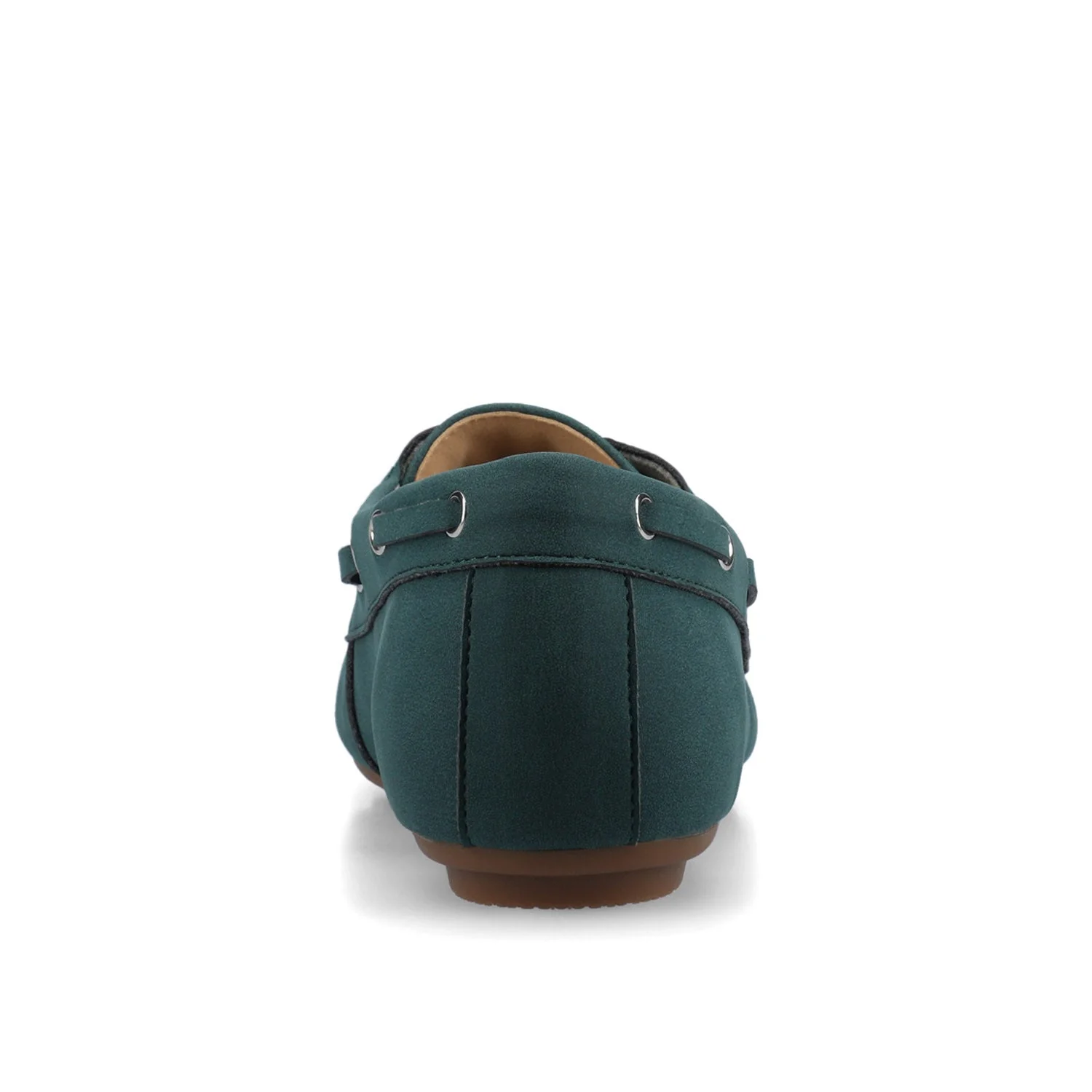 NAOMI SLIP ON LOAFERS - Teal PU - Image 6