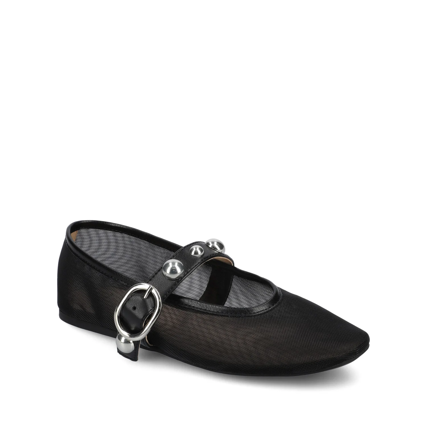 NAVEAH BALLET FLATS - Black Mesh - Image 4