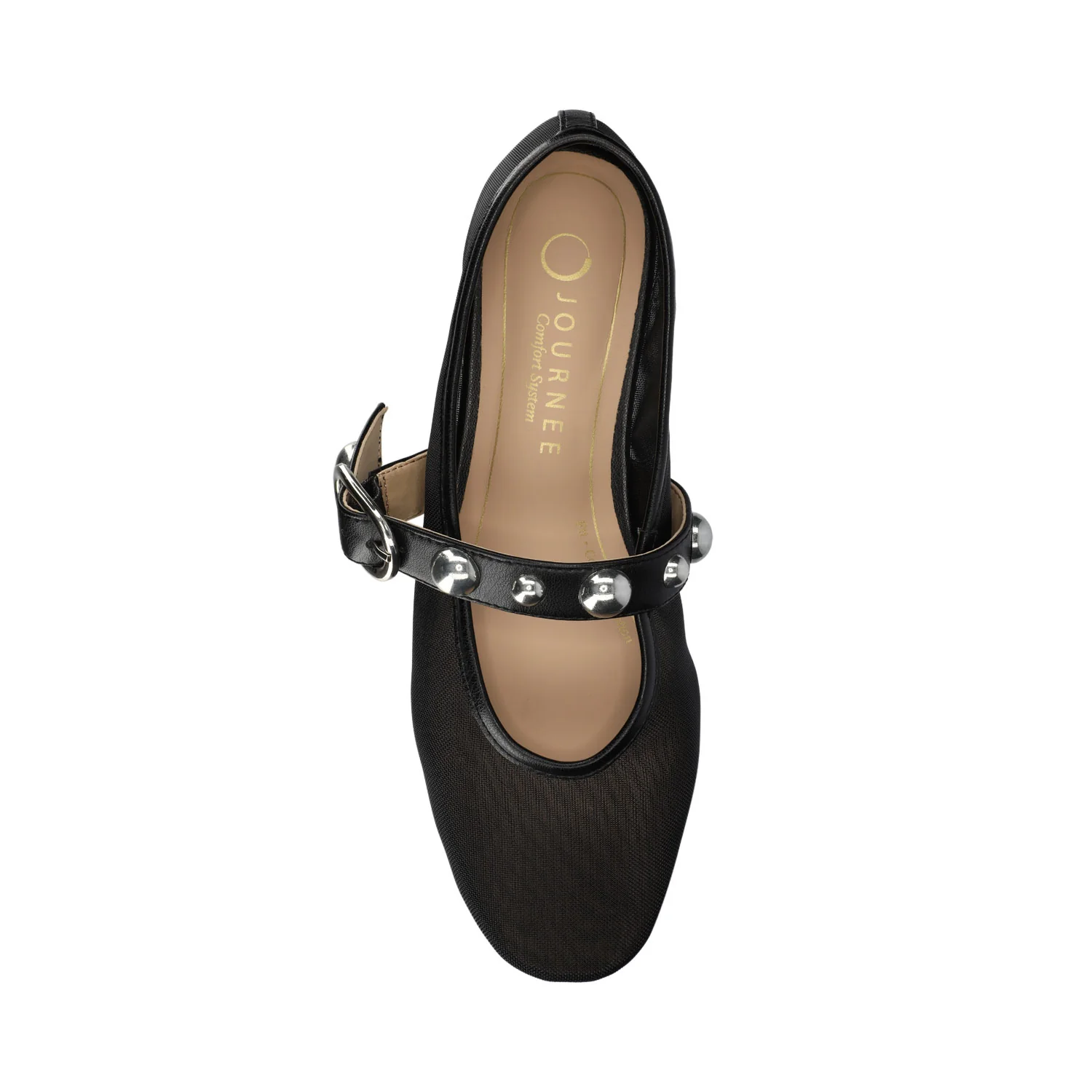 NAVEAH BALLET FLATS - Black Mesh - Image 6