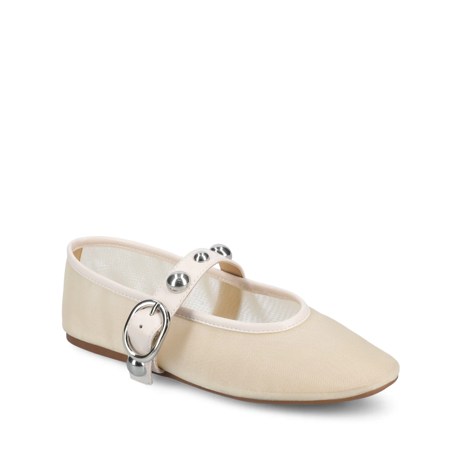 NAVEAH BALLET FLATS - Bone Mesh - Image 4