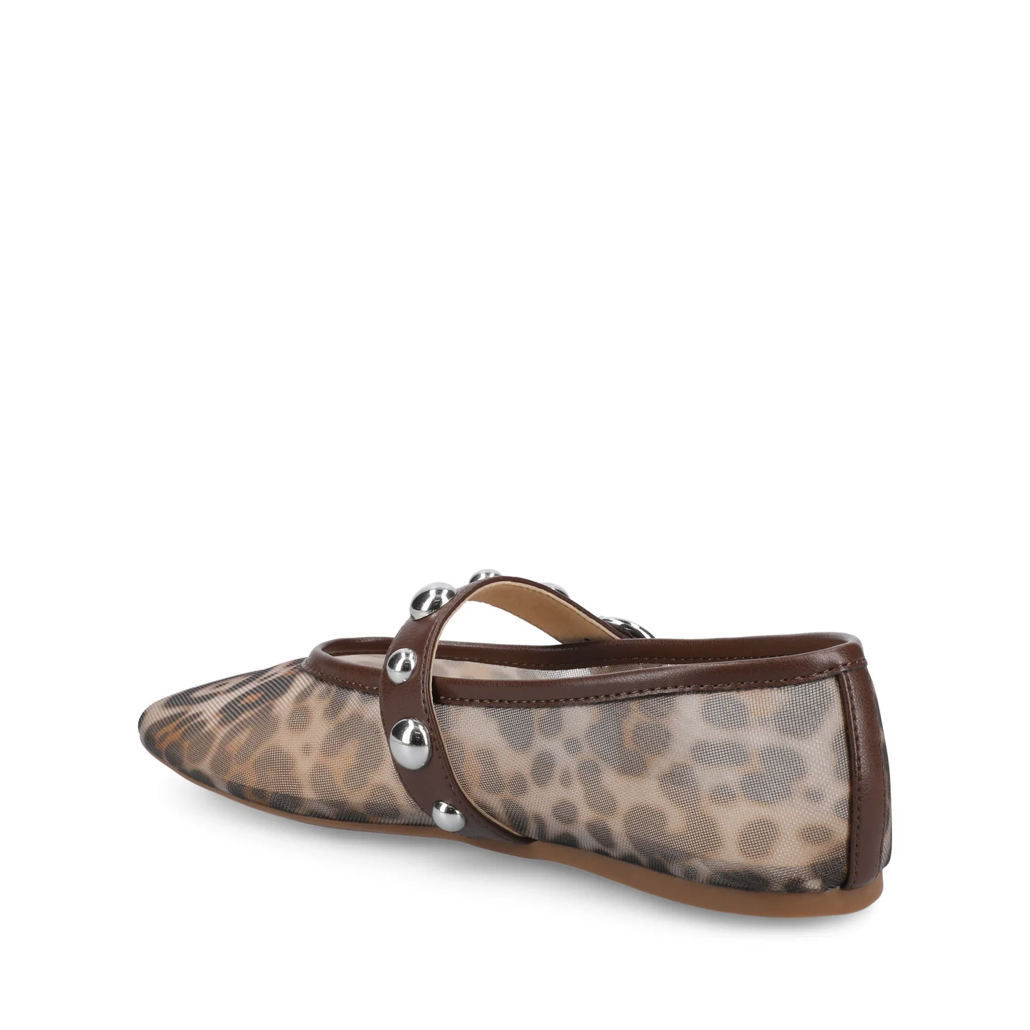 NAVEAH BALLET FLATS - Snow Leopard Mesh - Image 3
