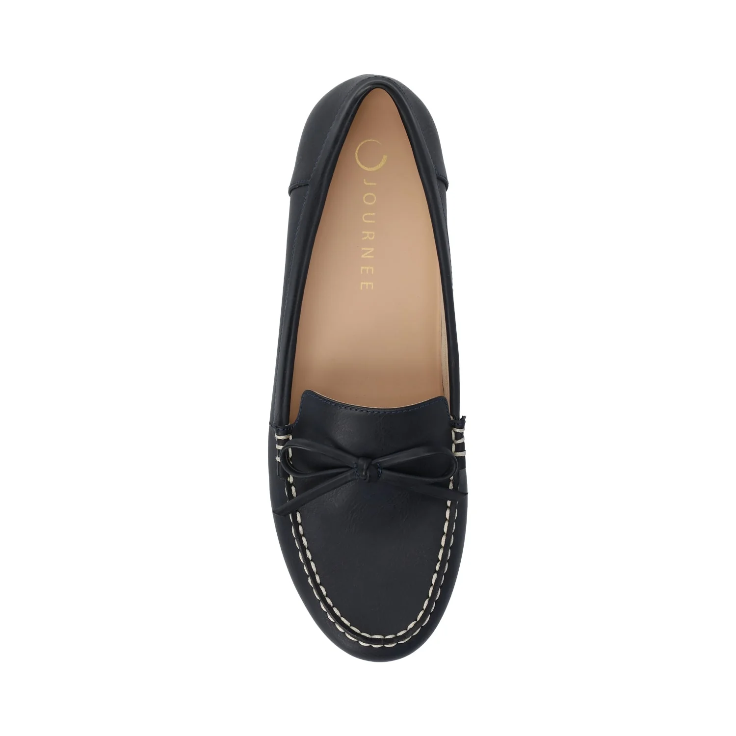 NOVELLA DRIVING LOAFER IN WIDE - Navy - Image 4