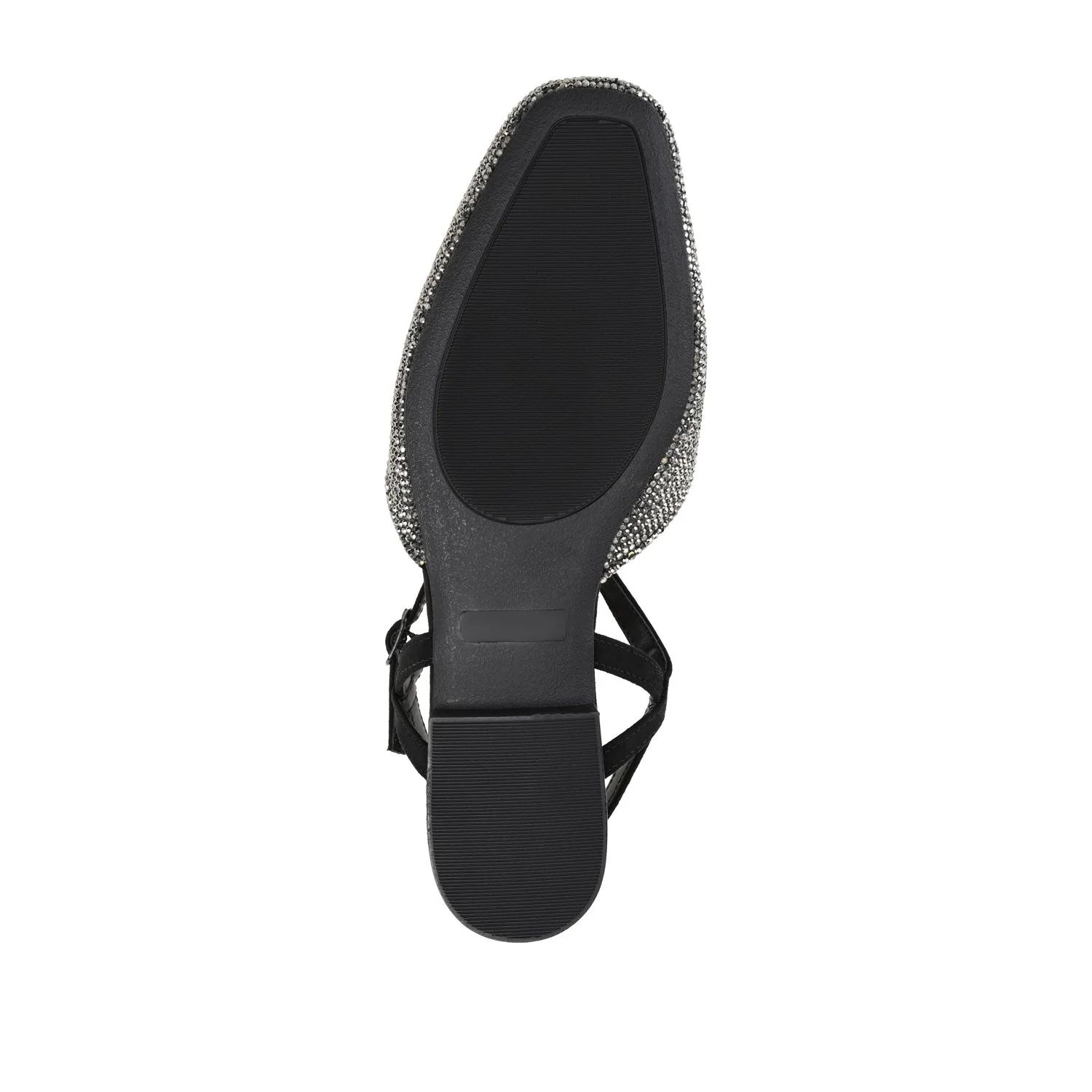NYSHA FORMAL FLATS IN GLITTER MATERIAL - Black - Image 8
