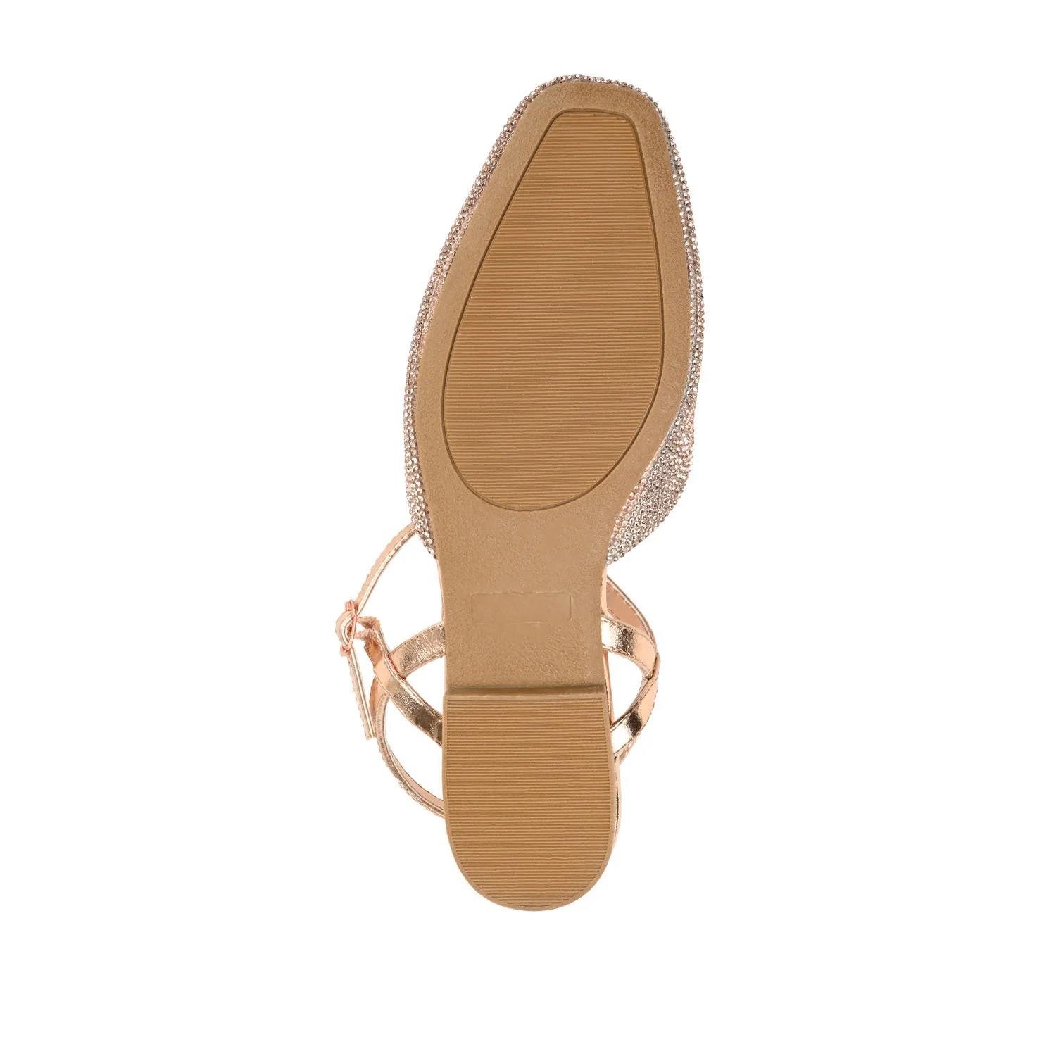 NYSHA FORMAL FLATS IN GLITTER MATERIAL - Bronze - Image 8