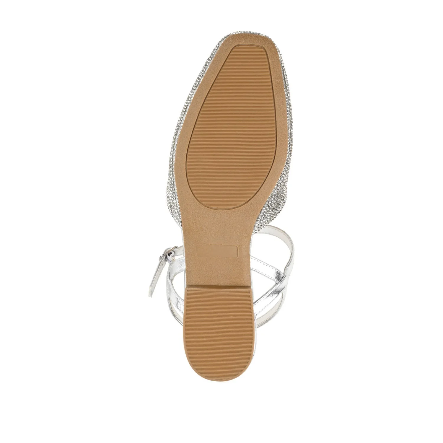 NYSHA FORMAL FLATS IN GLITTER MATERIAL - Silver - Image 9