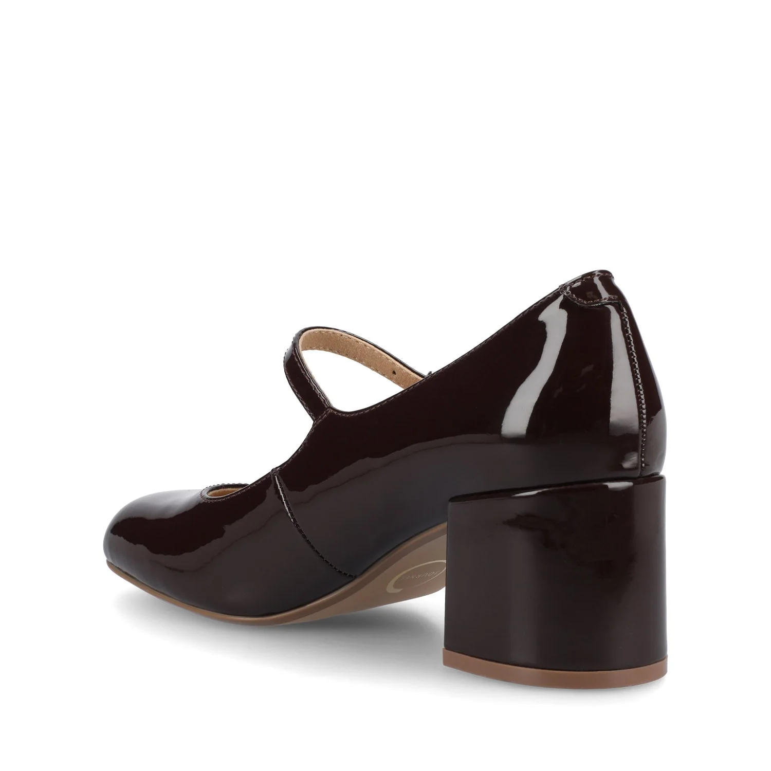 OKENNA LOW HEEL PUMP - Chocolate - Image 3