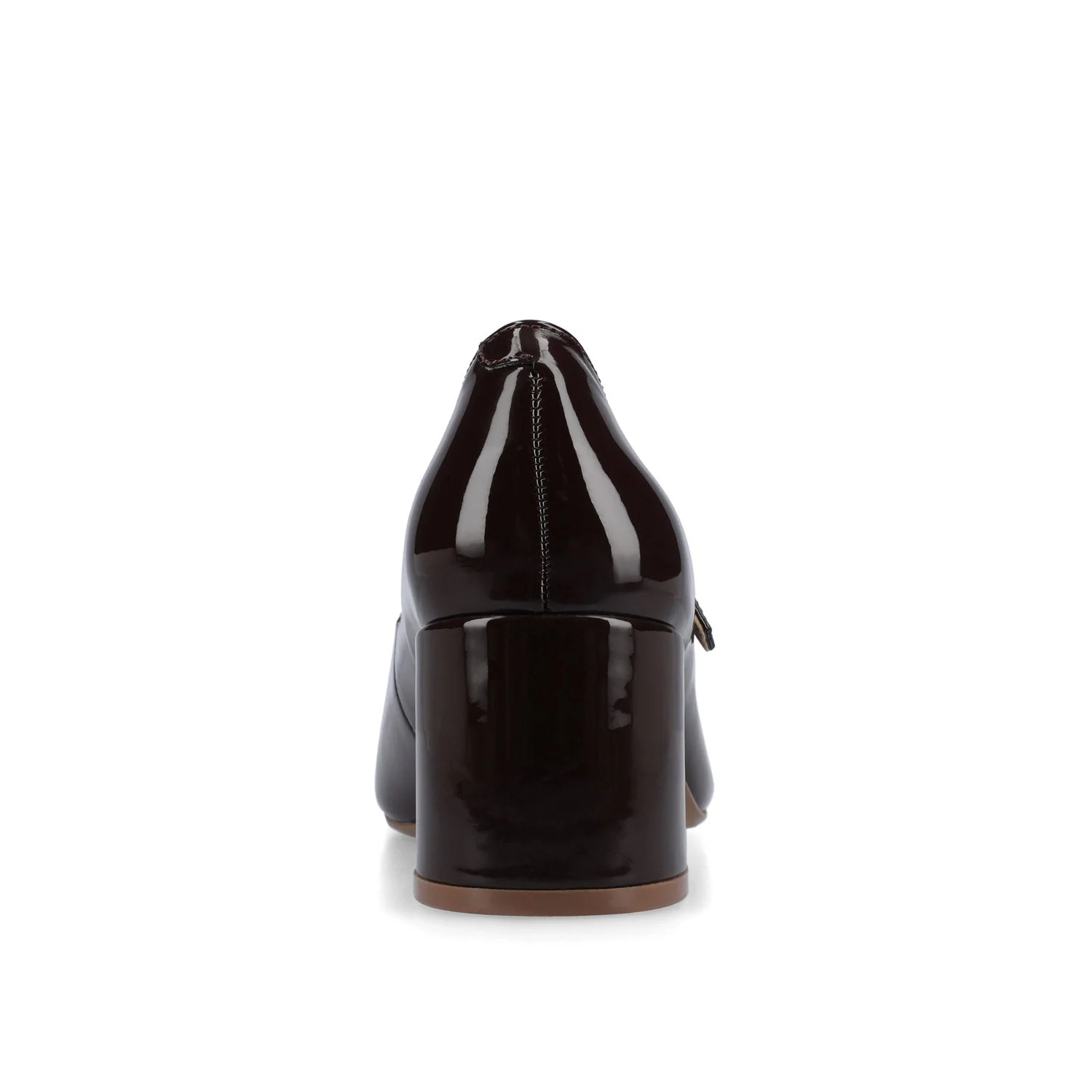 OKENNA LOW HEEL PUMP - Chocolate - Image 6