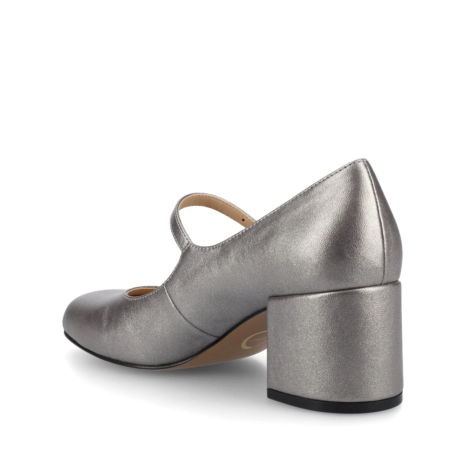 OKENNA LOW HEEL PUMP - Pewter - Image 3