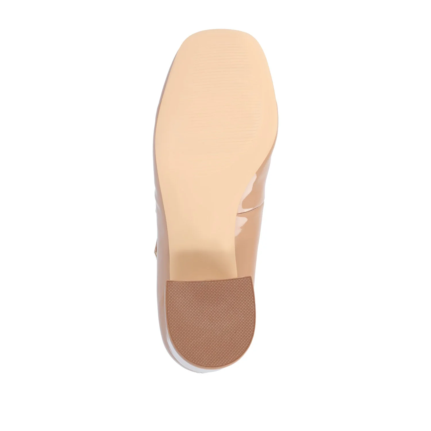 OKENNA MARY JANE PUMP HEELS - Nude - Image 8