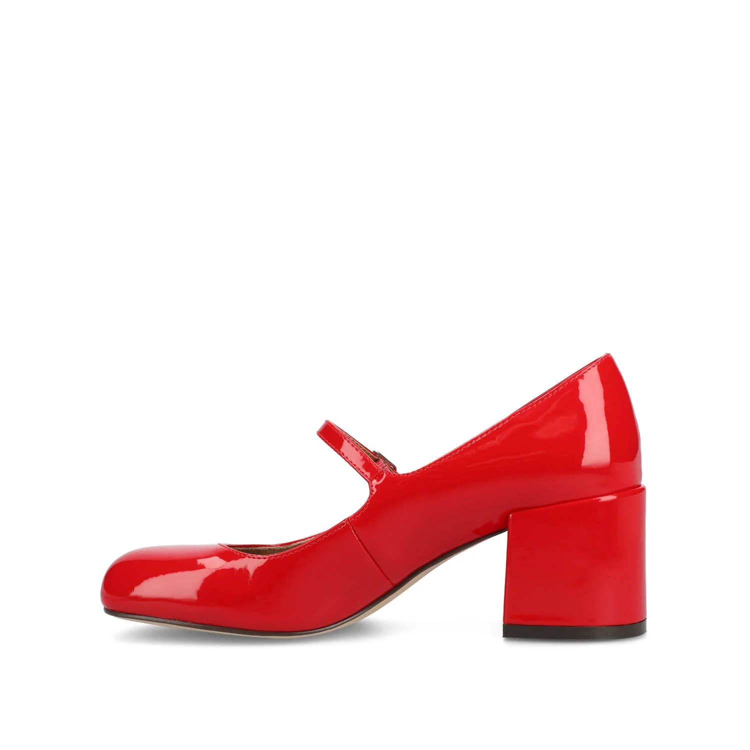 OKENNA MARY JANE PUMP HEELS - Red - Image 3