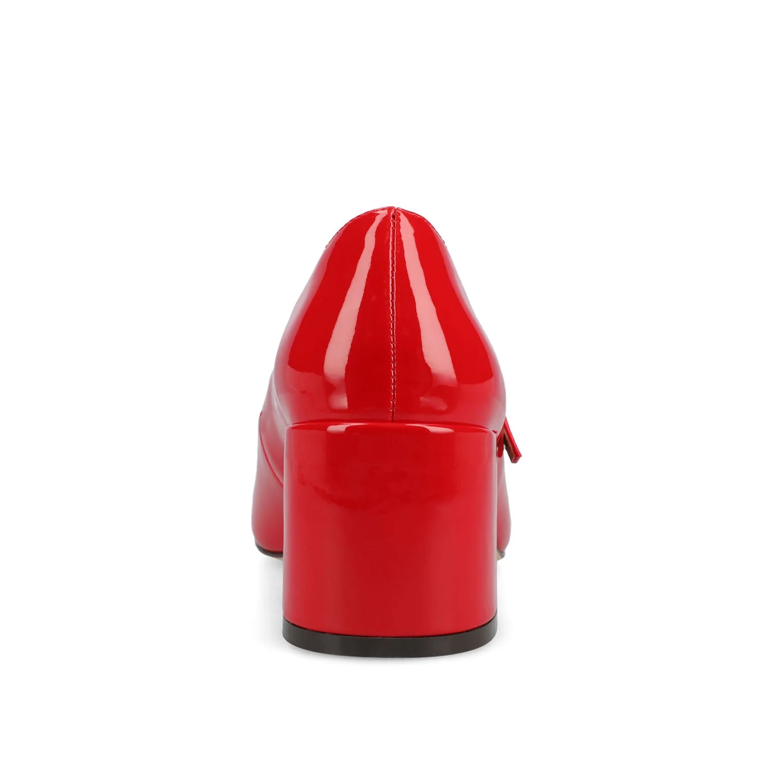 OKENNA MARY JANE PUMP HEELS - Red - Image 7