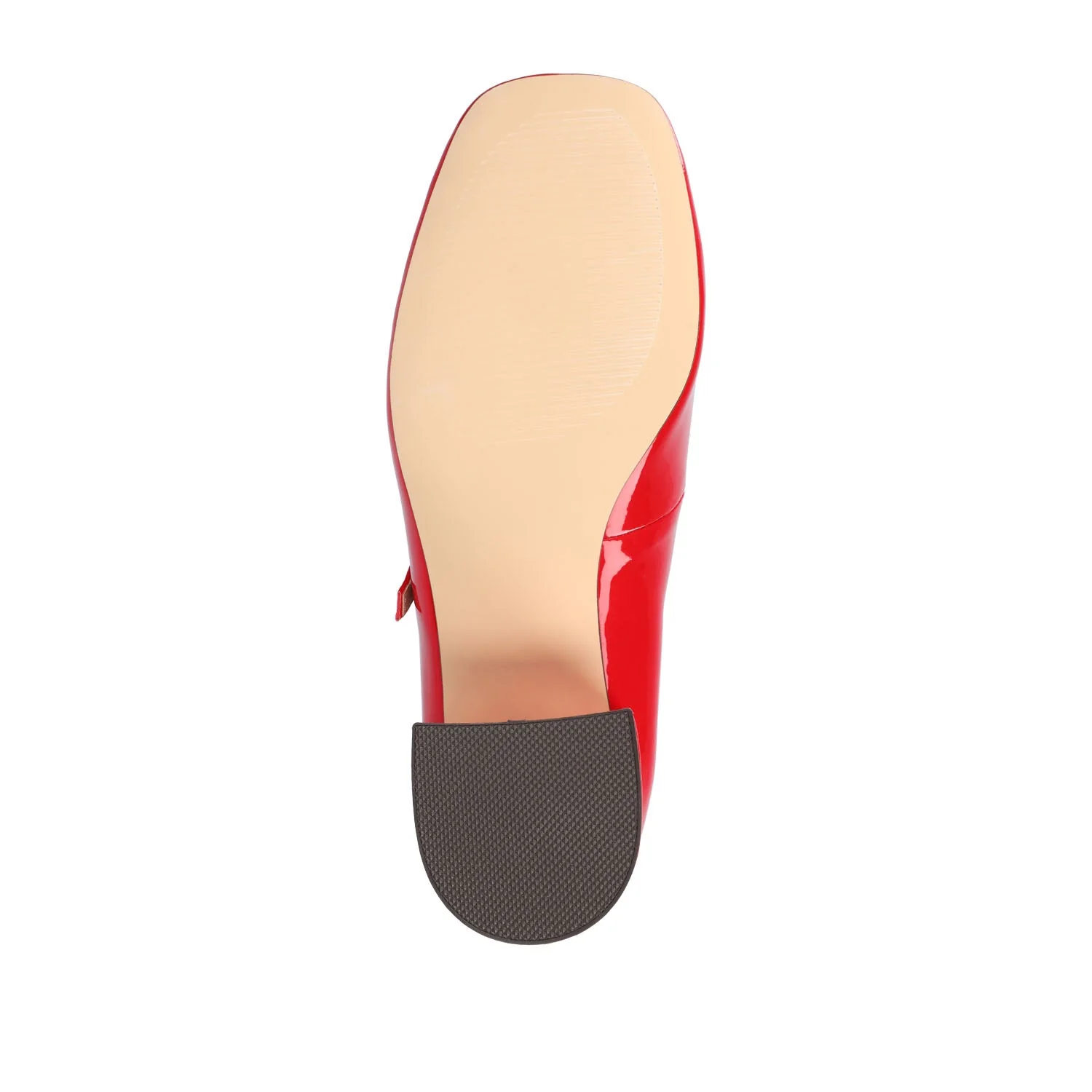 OKENNA MARY JANE PUMP HEELS - Red - Image 8