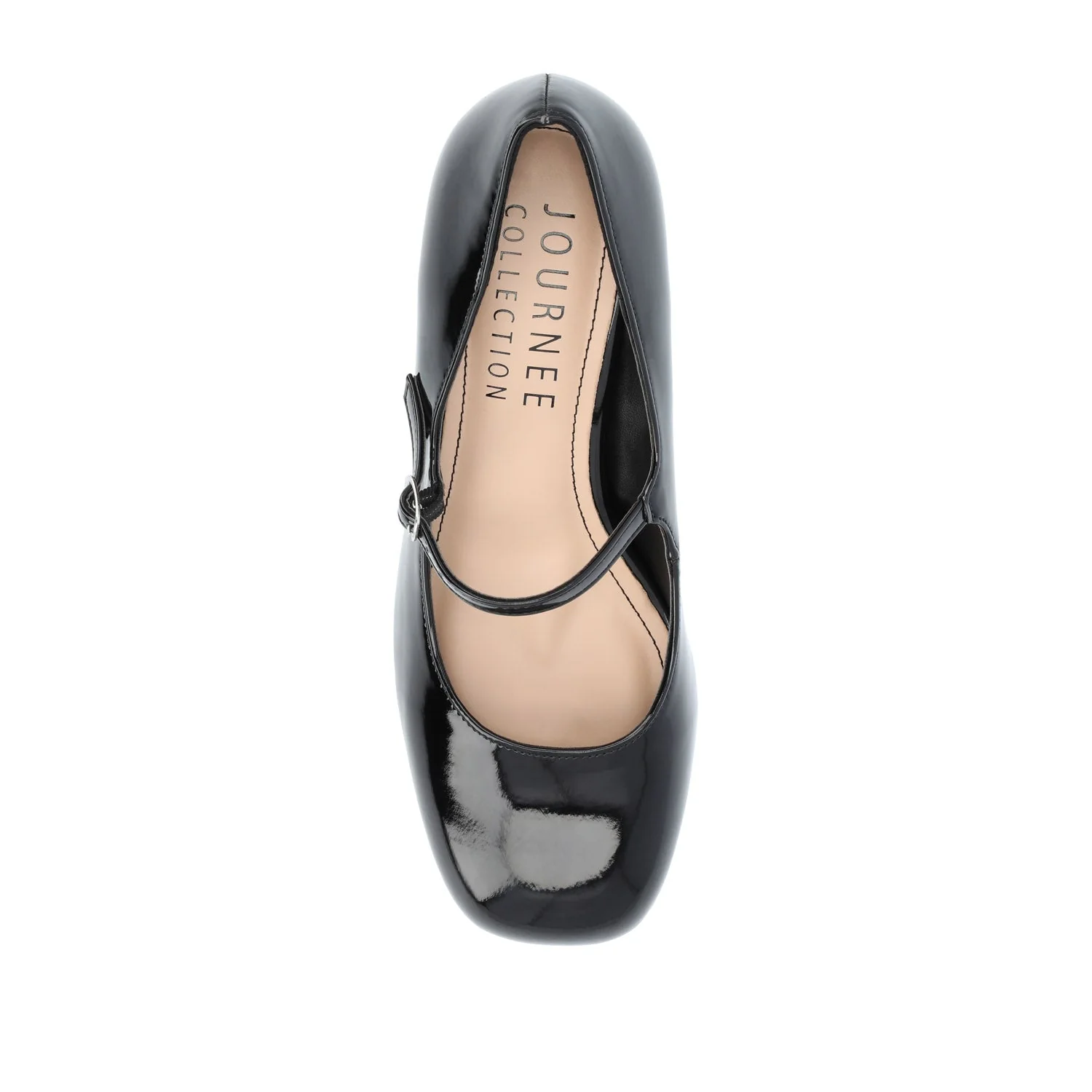 OKENNA MARY JANE PUMP HEELS IN WIDE - Black - Image 6