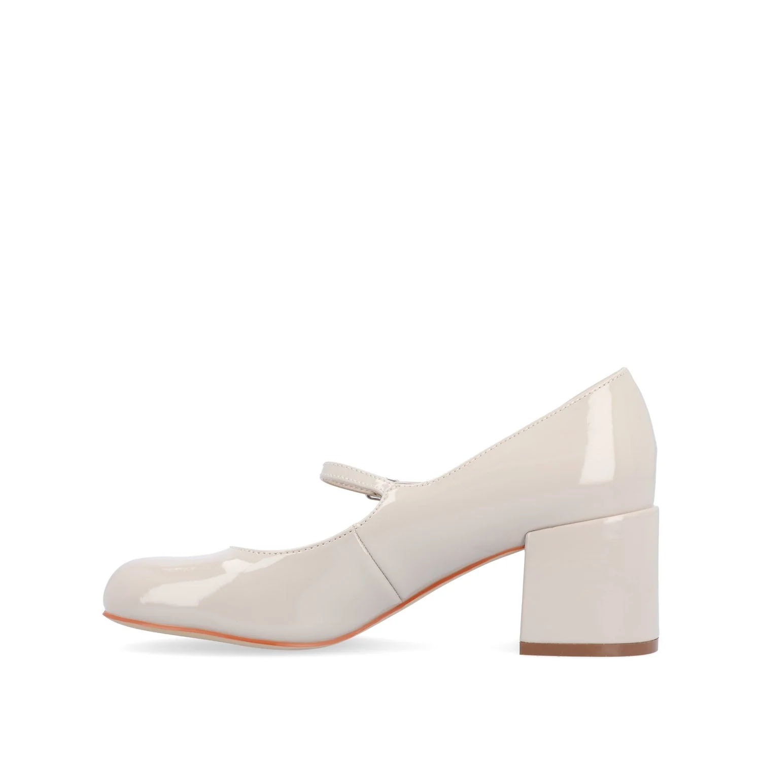 OKENNA MARY JANE PUMP HEELS IN WIDE - Grey - Image 3