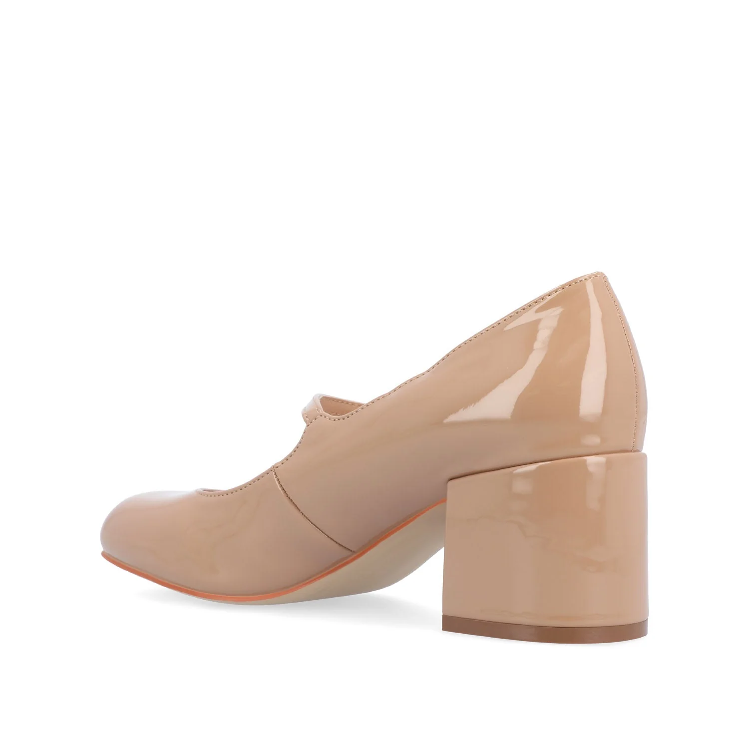 OKENNA MARY JANE PUMP HEELS IN WIDE - Nude - Image 5