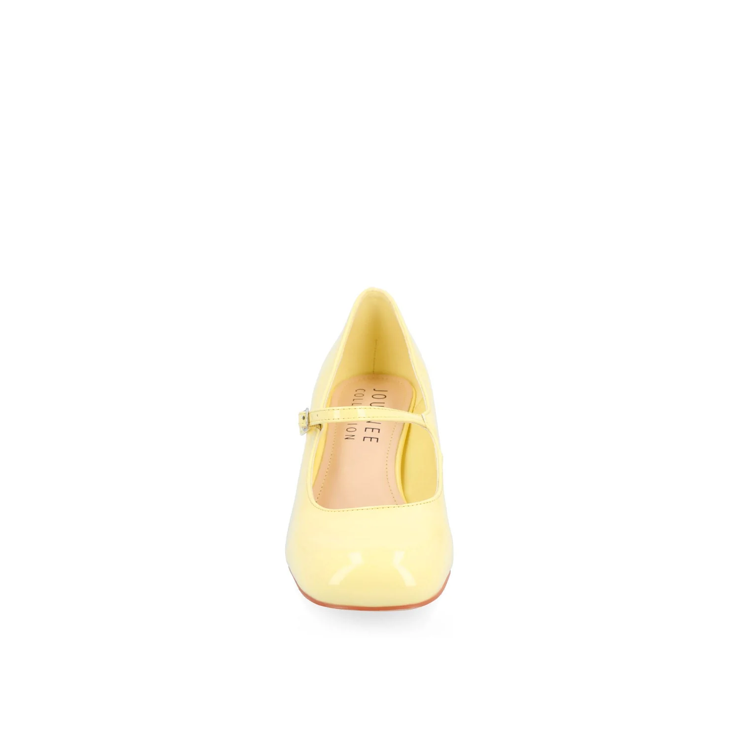 OKENNA MARY JANE PUMP HEELS IN WIDE - Yellow - Image 5