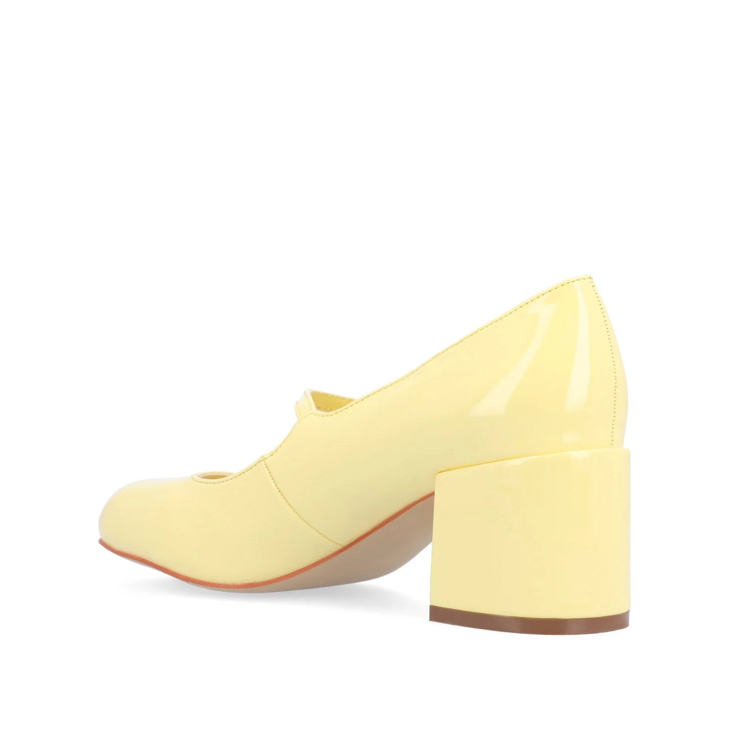 OKENNA MARY JANE PUMP HEELS - Yellow - Image 4