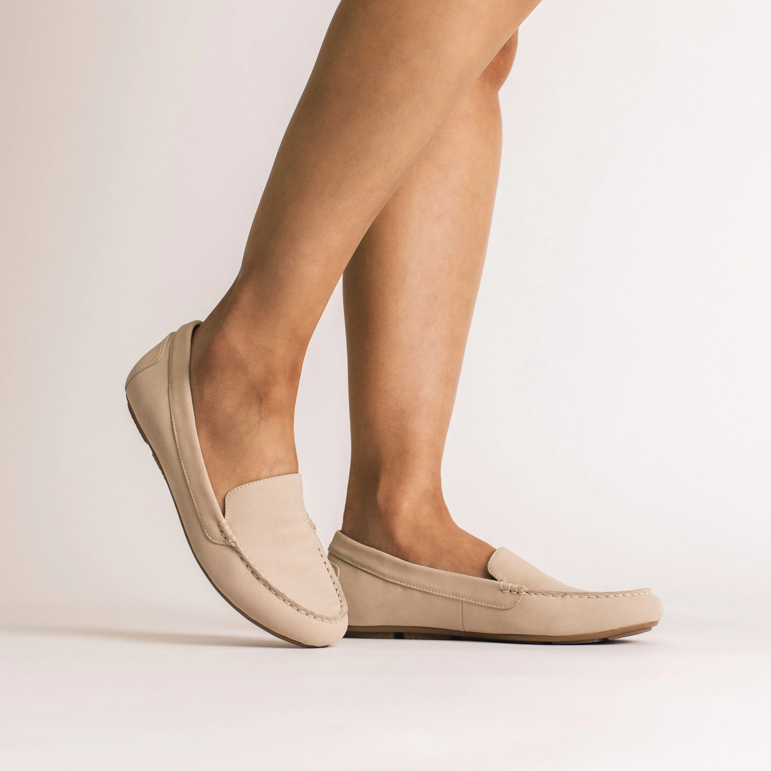 ORETA DRIVING LOAFER - Beige - Image 2