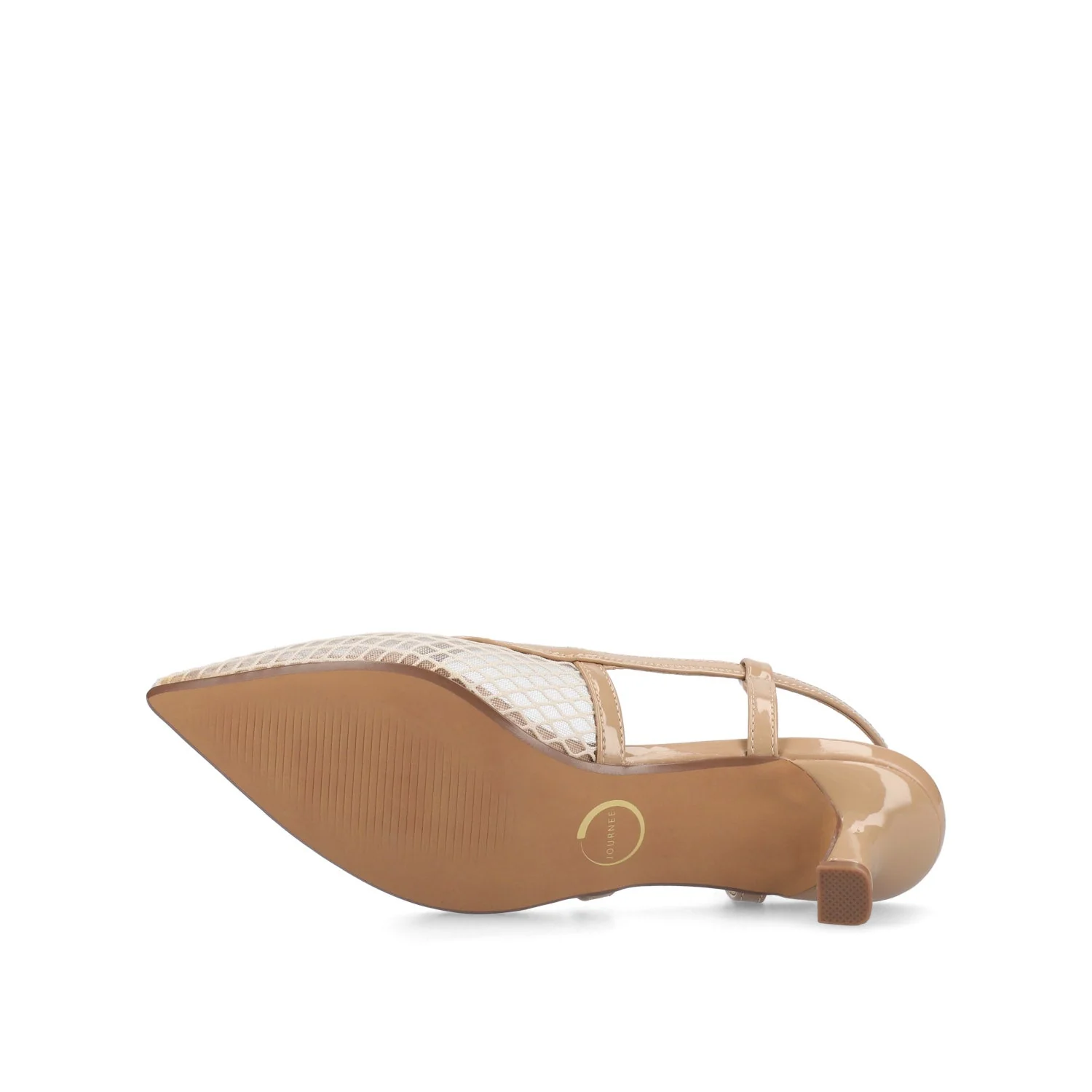 PADMA SLING BACK PUMPS IN MESH - Nude Mesh - Image 5