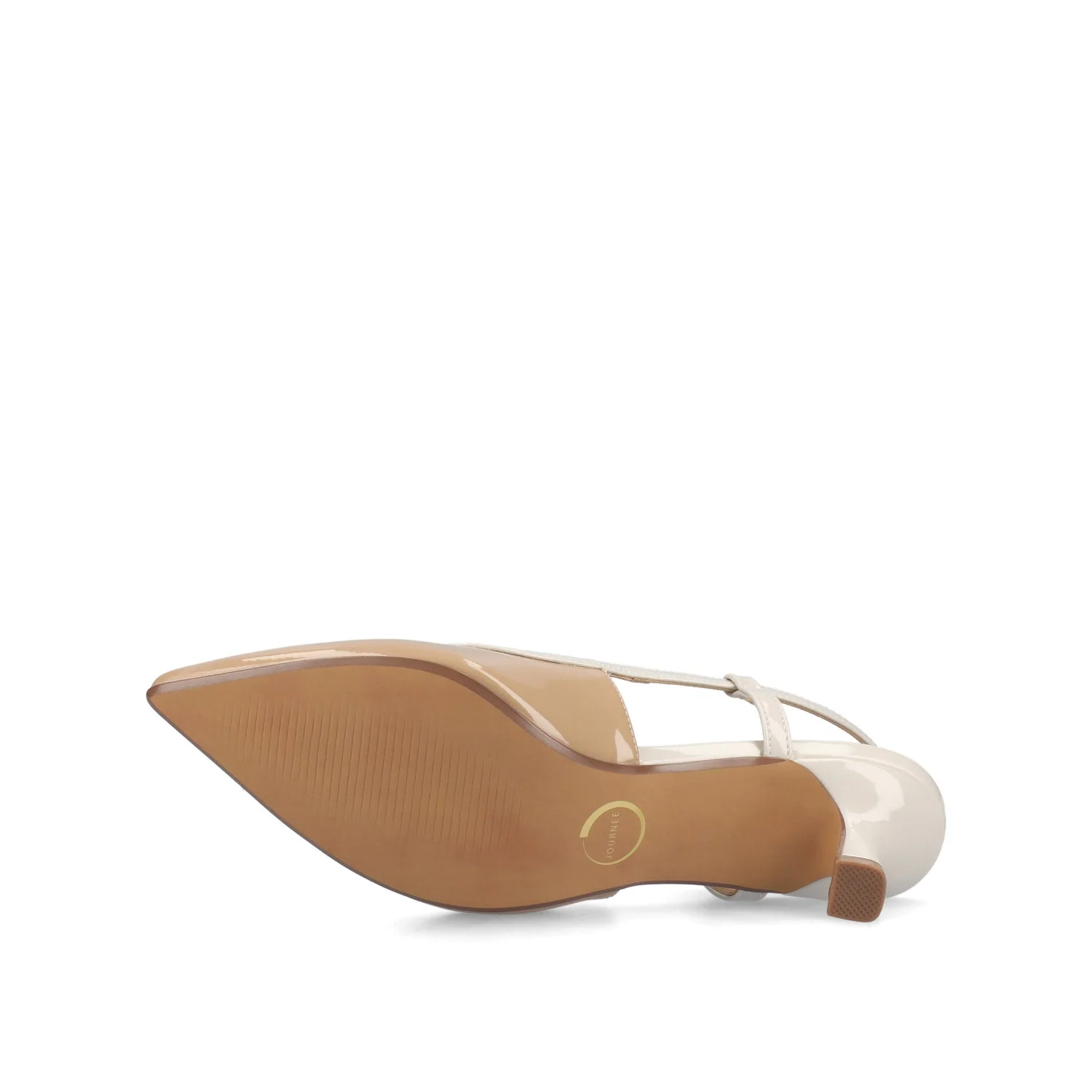 PADMA KITTEN HEELS IN WIDE - Nude Patent - Image 5