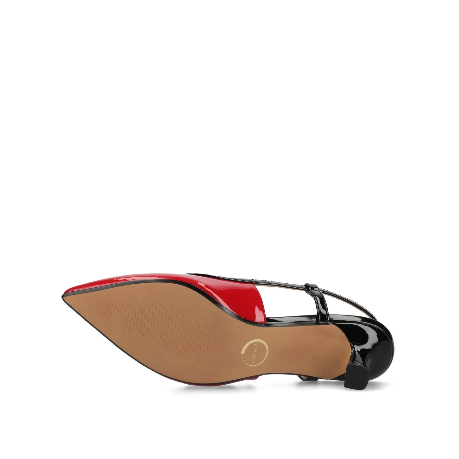 PADMA KITTEN HEELS IN WIDE - Red Patent - Image 6