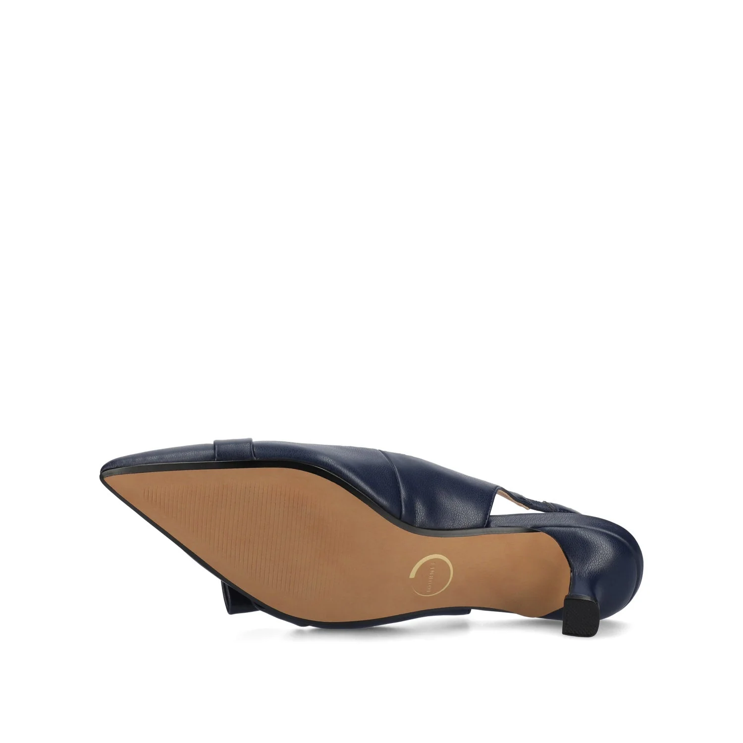 PALOMA SLINGBACK KITTEN HEELS - Navy Nubuck - Image 5