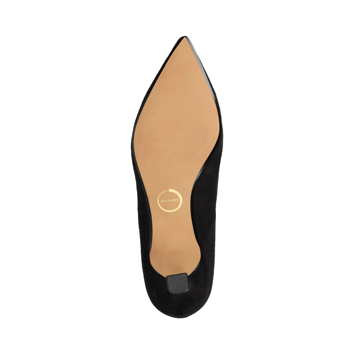 PAMMIE STATEMENT KITTEN HEELS - Black Suede - Image 5