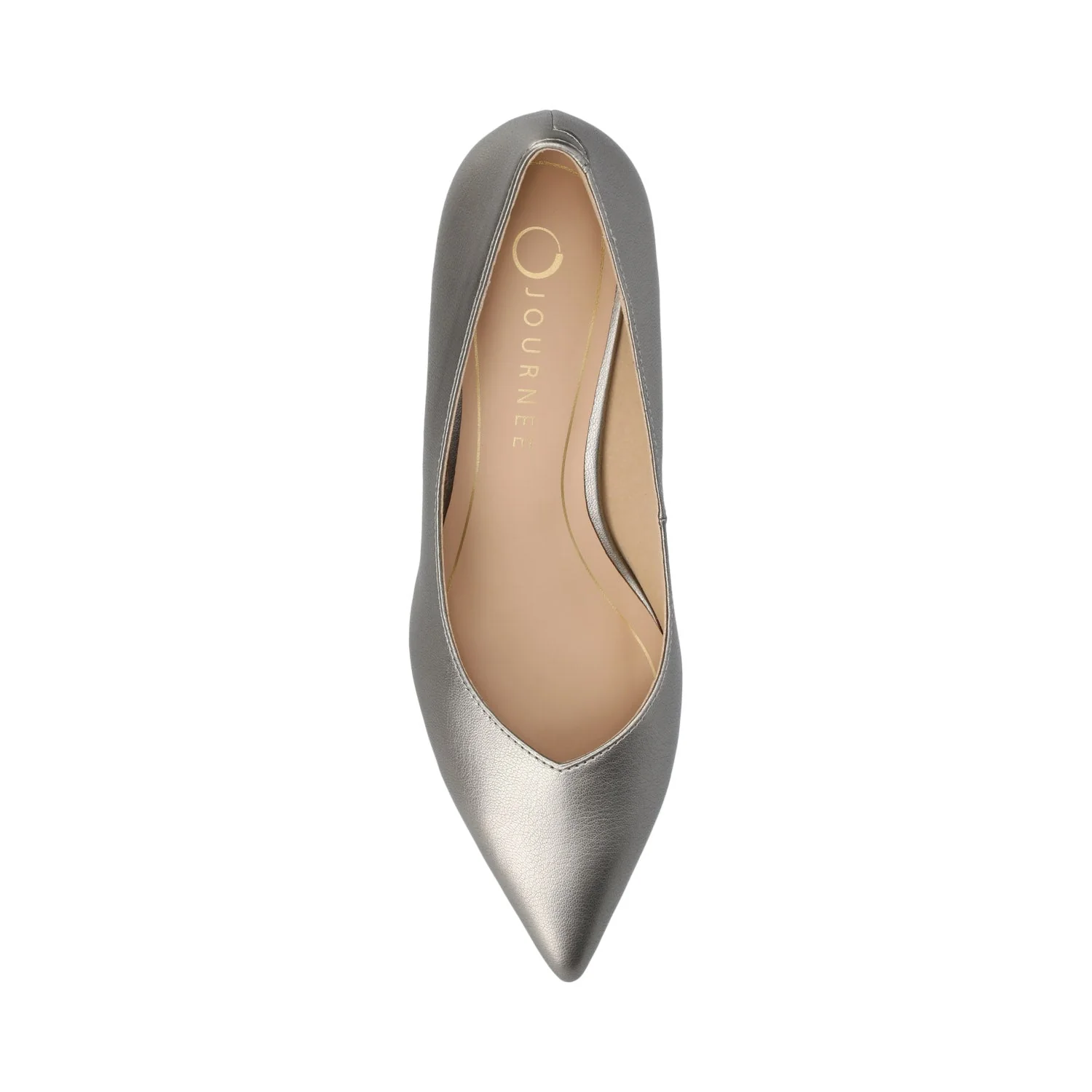 PAMMIE STATEMENT KITTEN HEELS - Pewter - Image 4