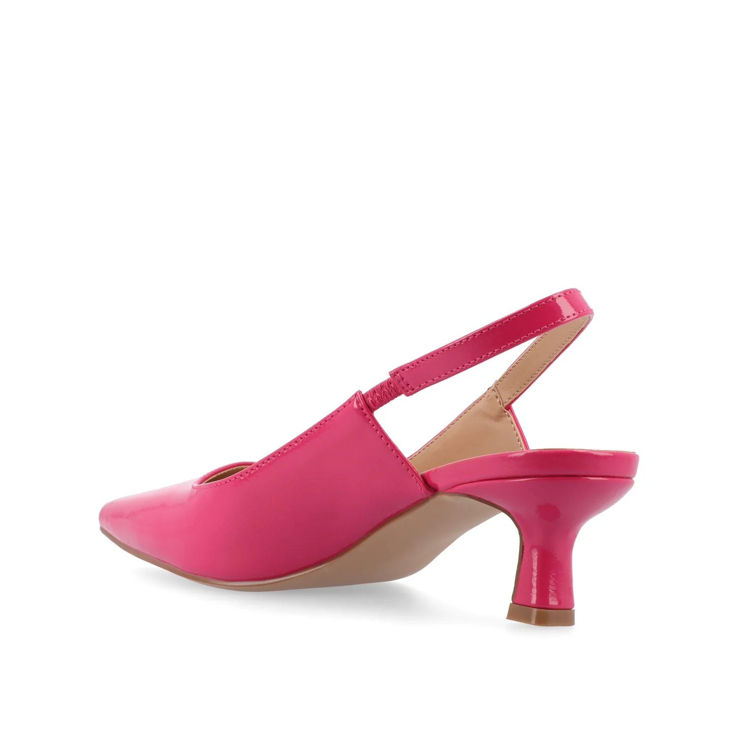 PAULINA KITTEN HEELS IN STATEMENT PATENT - Patent Pink - Image 4