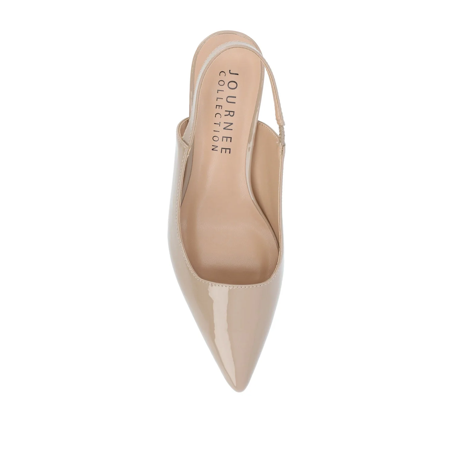 PAULINA KITTEN HEELS IN STATEMENT PATENT - Patent Taupe - Image 7
