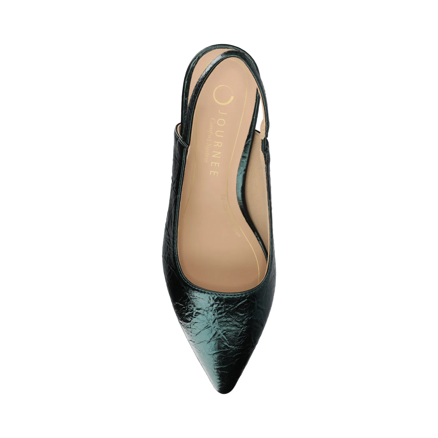 PAULINA SLING BACK PUMPS IN WIDE - Pine - Image 4