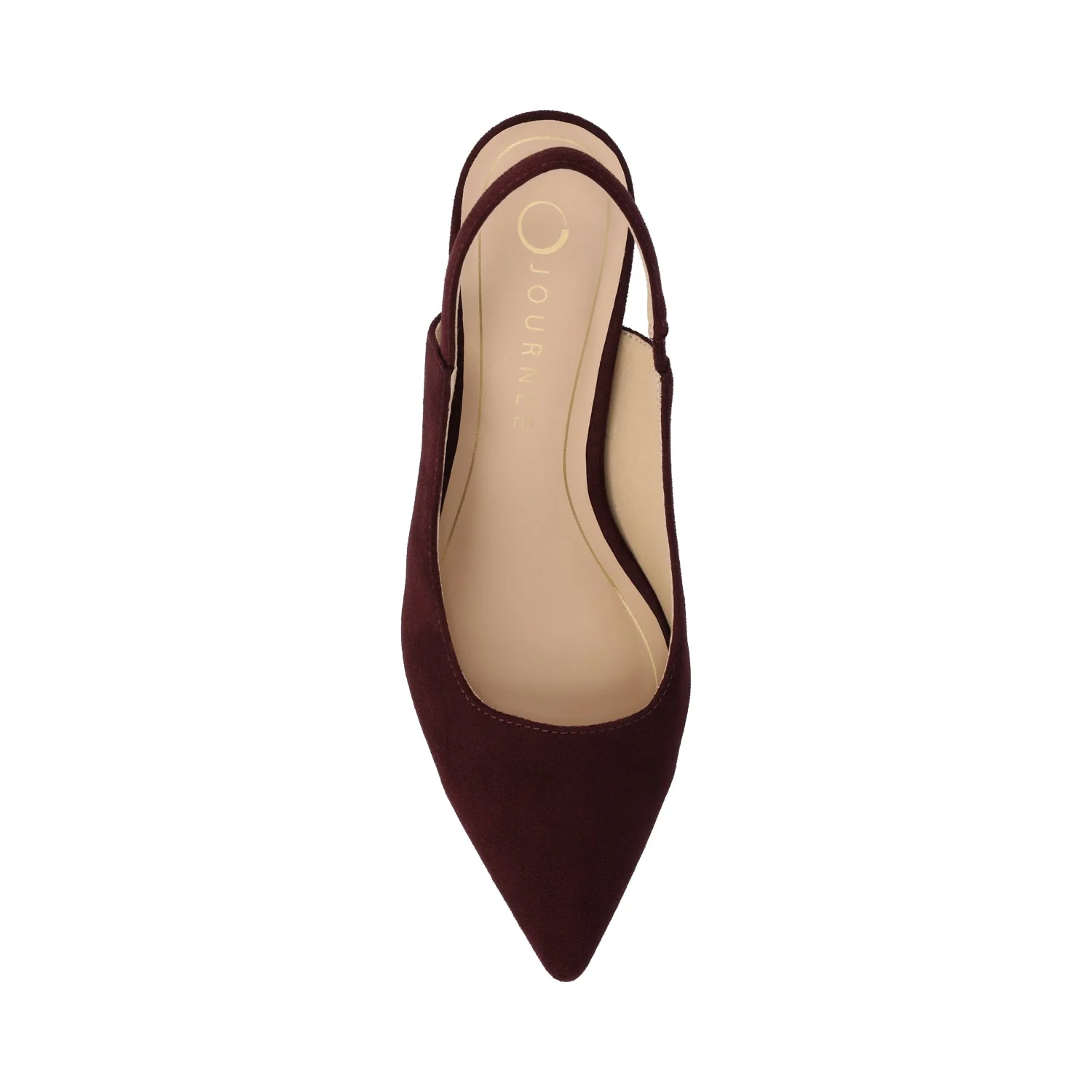 PAULINA SLING BACK PUMPS - Oxblood - Image 4